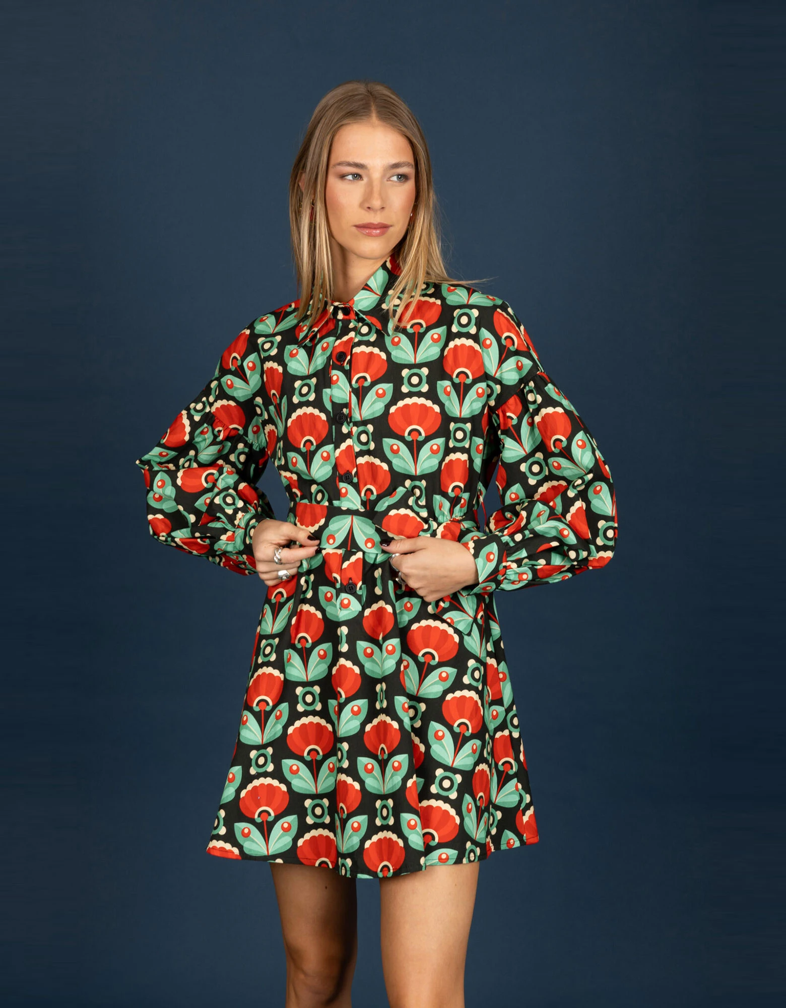 Chaton Crispin poplin oversize dress — εικόνα 2 — φωτογραφία 2 από 5