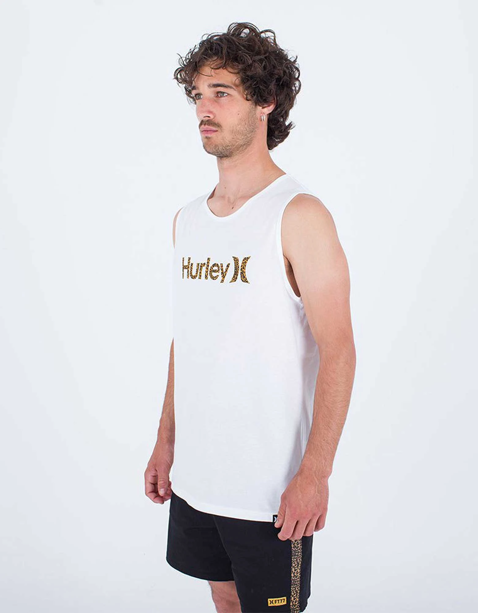 Hurley M Toledo One&Only tank t-shirt white — φωτογραφία 3 από 5