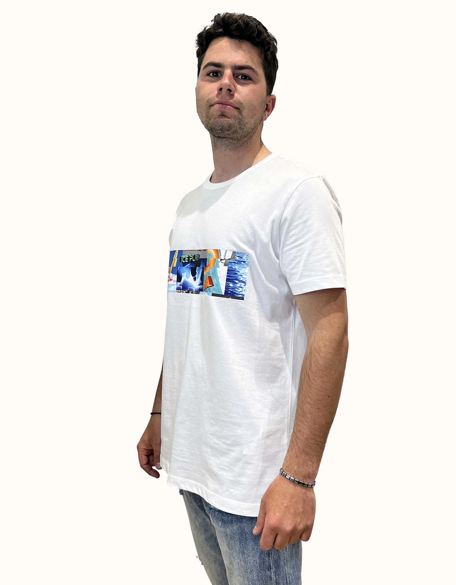 Ice Play Summer jersey t-shirt white — φωτογραφία 3 από 4