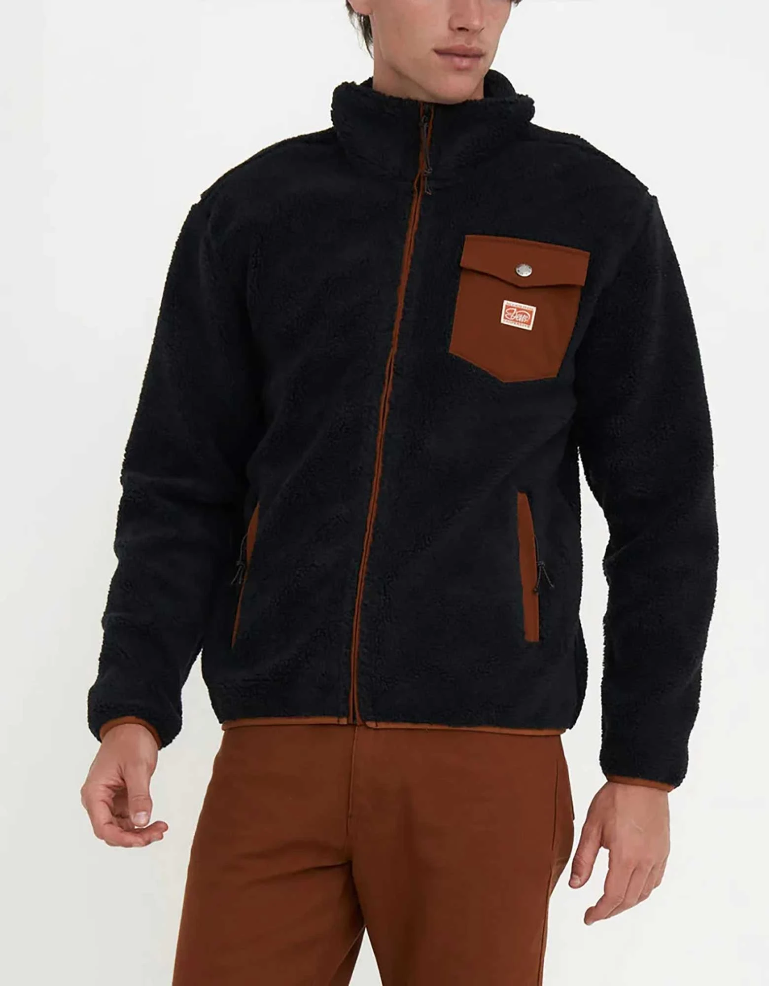 Fletcher fleece black — Deus Ex Machina