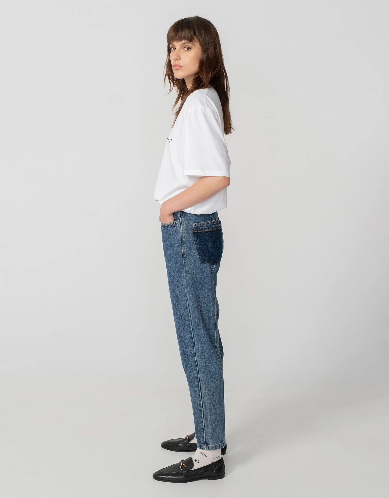 Nadia Rapti Genof jean blue — photo 2 of 4