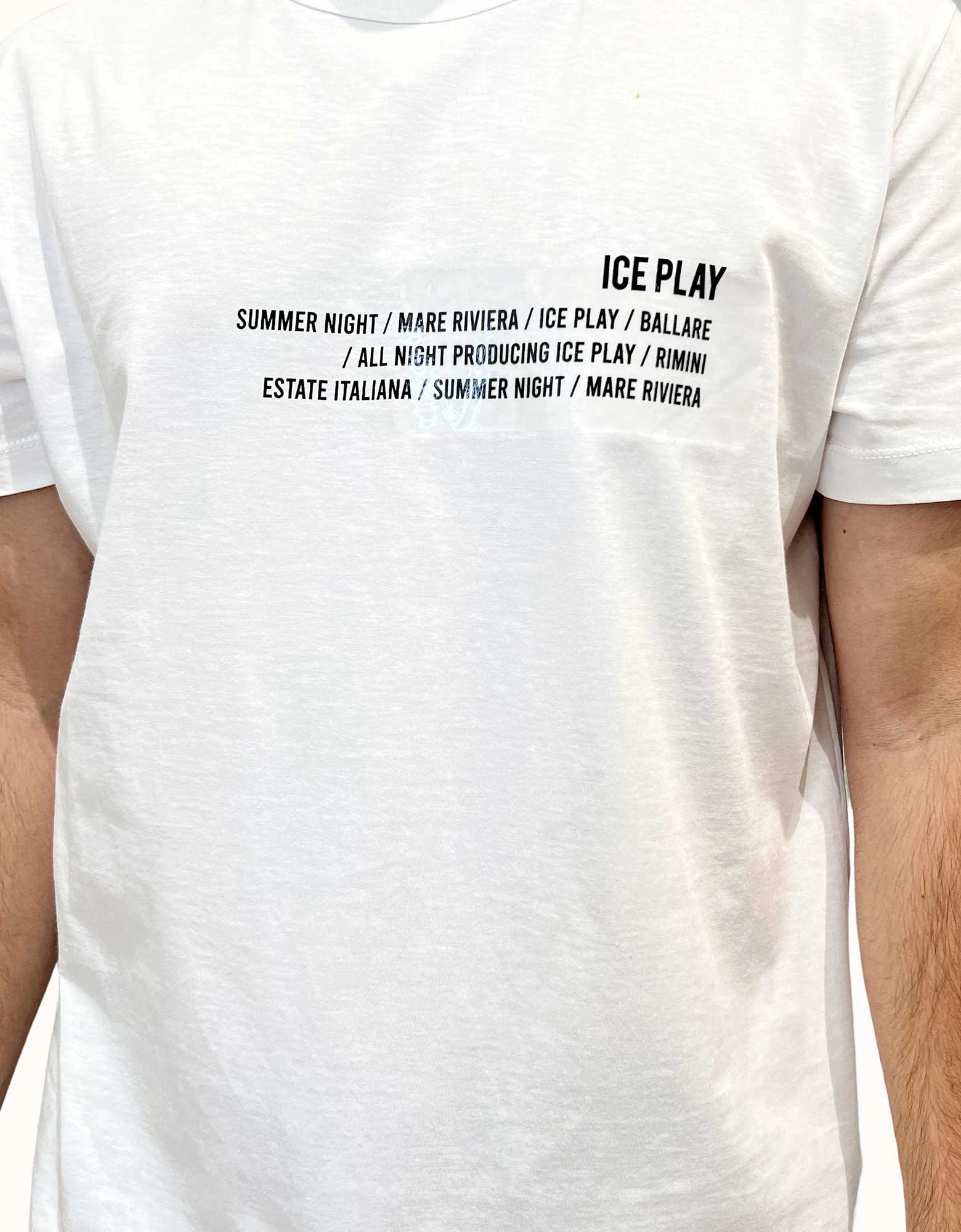 Ice Play Summer night jersey t-shirt white — photo 2 of 5