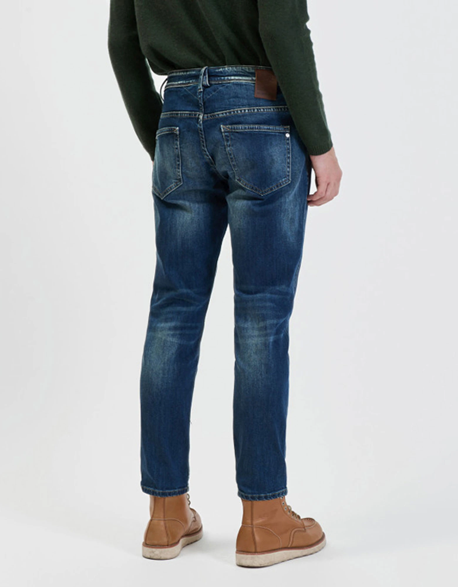 Gianni Lupo Kevin chain medium wash jeans — φωτογραφία 3 από 4
