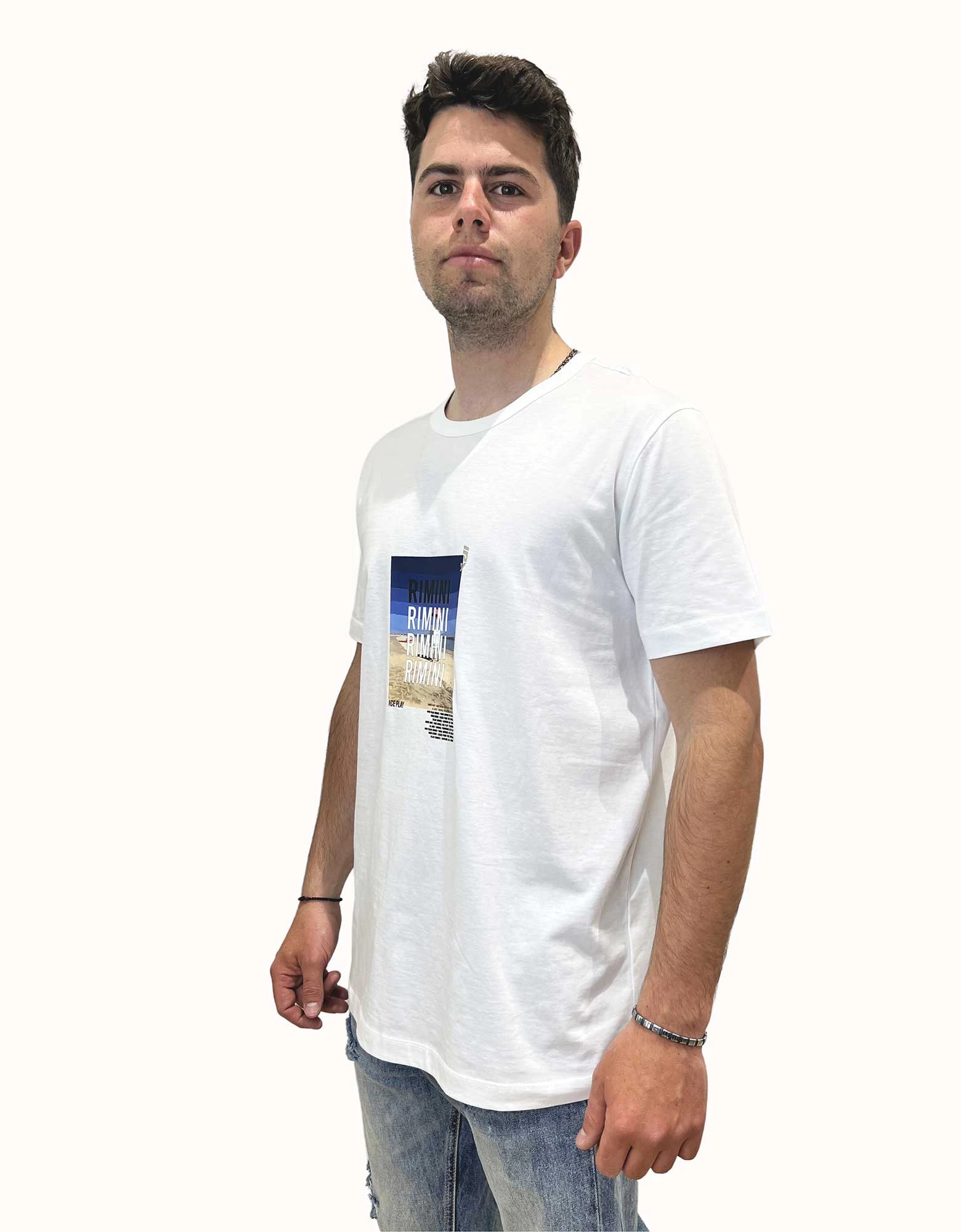 Ice Play Rimini jersey t-shirt white — φωτογραφία 3 από 4