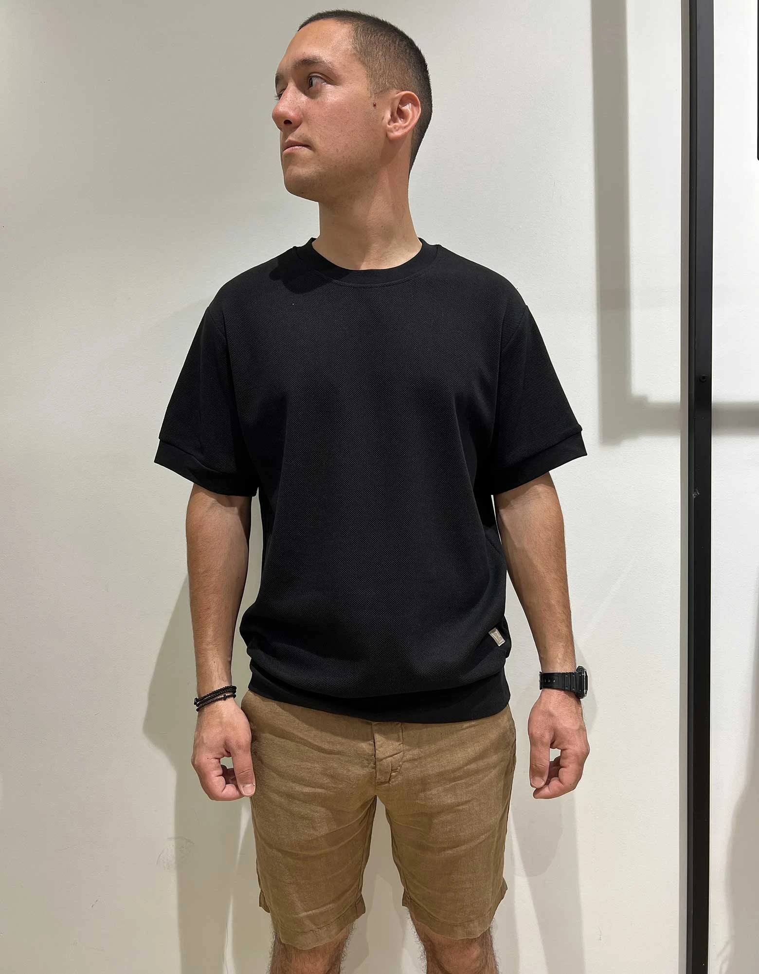 Gianni Lupo Morris Linen bermuda camel — photo 2 of 3