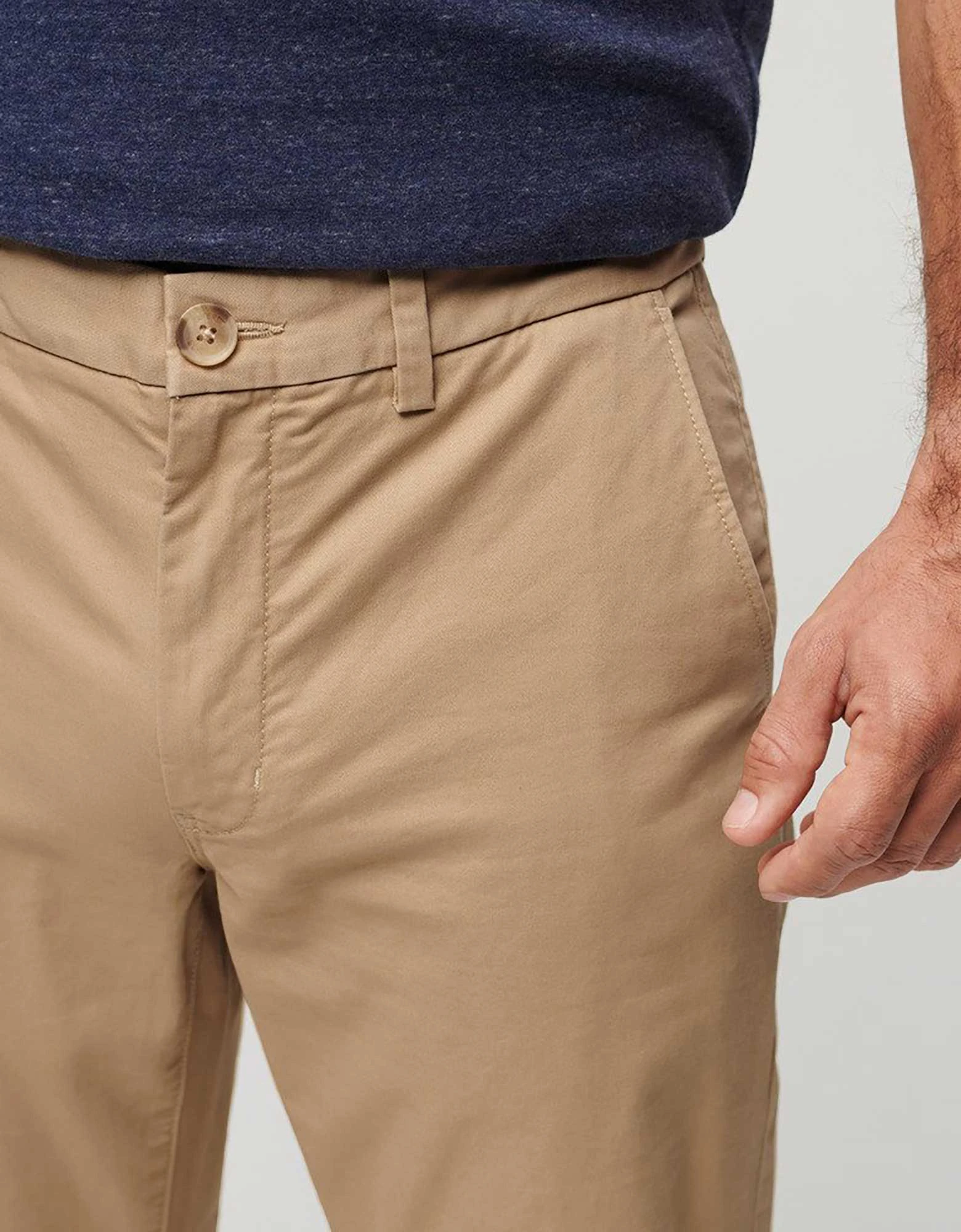 Superdry Slim tapered stretch chino shaker beige — photo 4 of 7