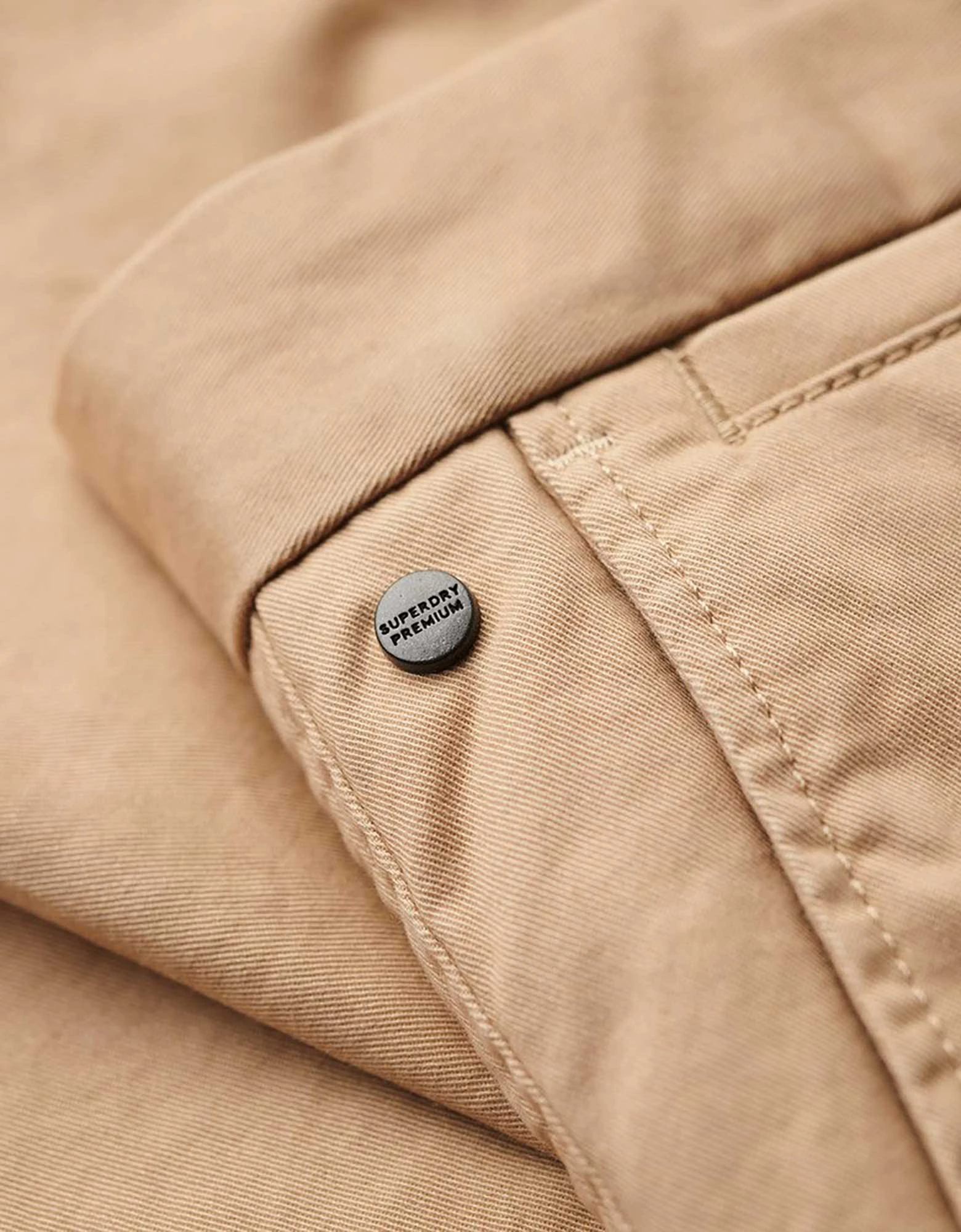 Superdry Slim tapered stretch chino shaker beige — photo 6 of 7