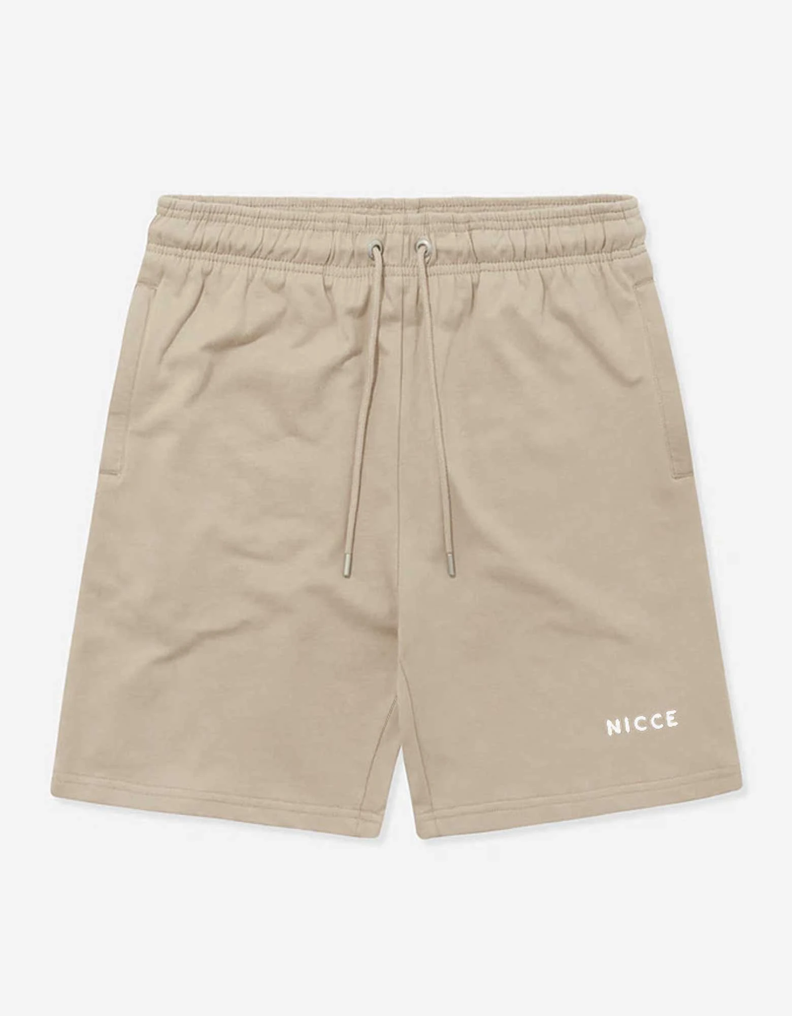 Steel jog shorts stone — Nicce