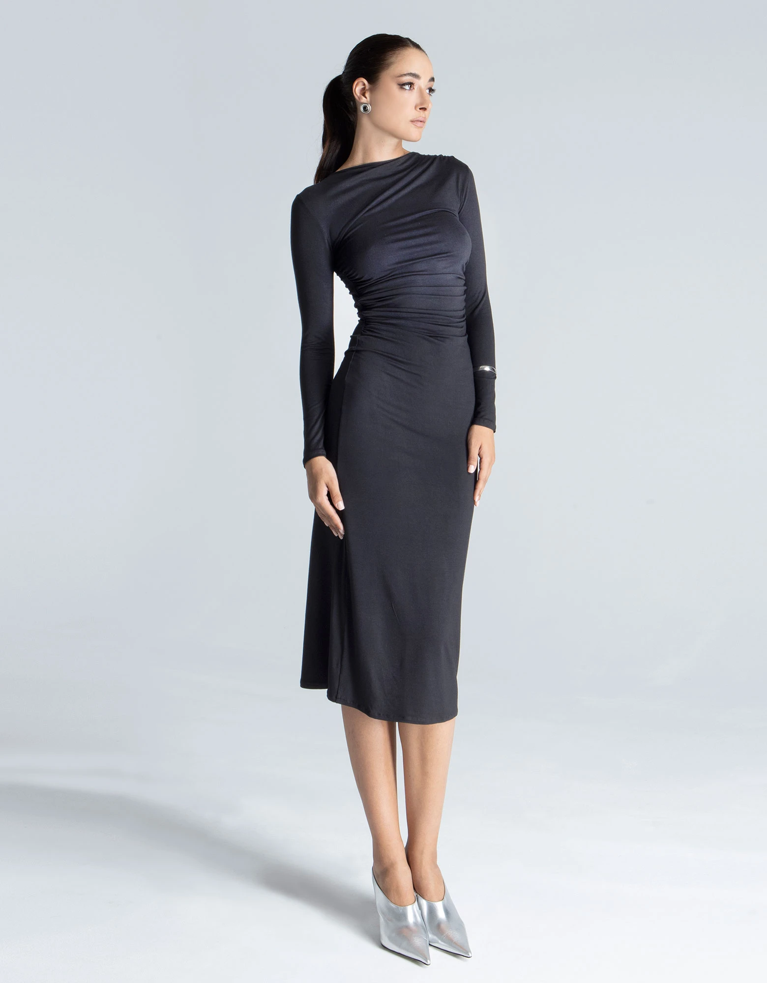 Romy bamboo dress black — Foreveryoung