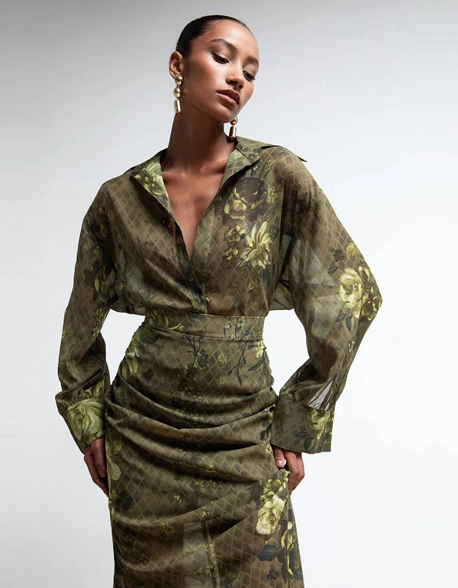 Aveline oversized shirt — Eveleya