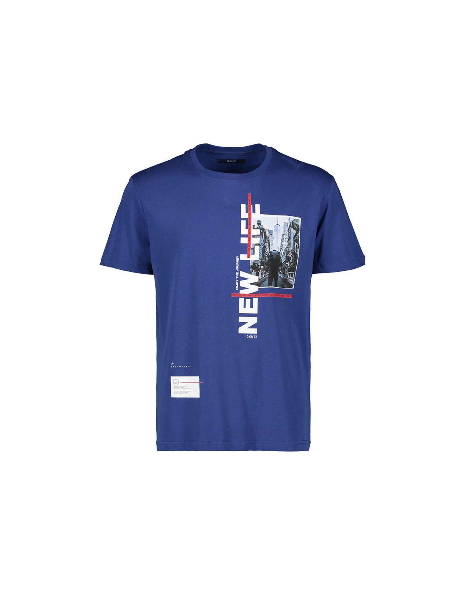 New life t-shirt sodalite blue — Gaudi
