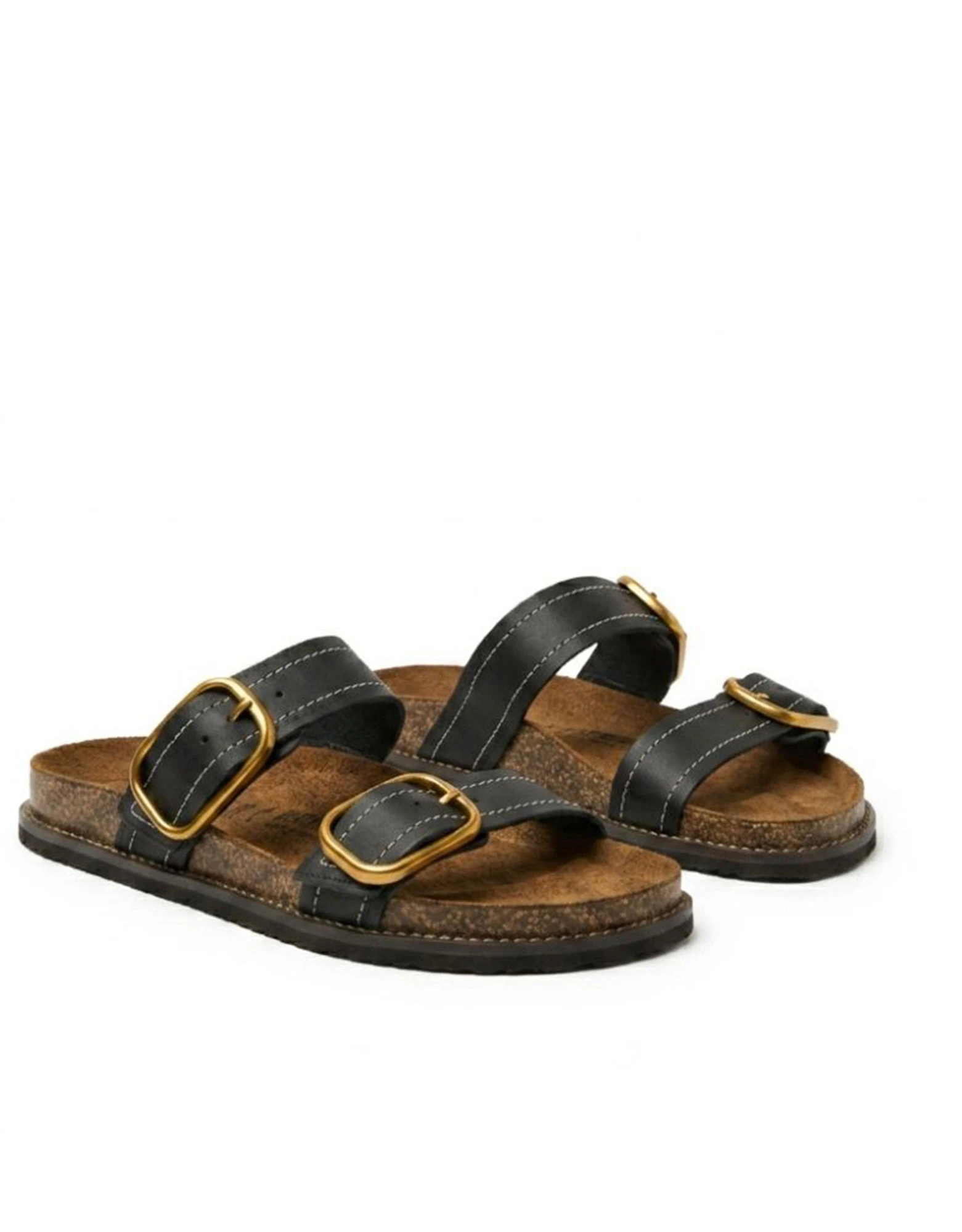 Black sandals 61101 — Ateneo