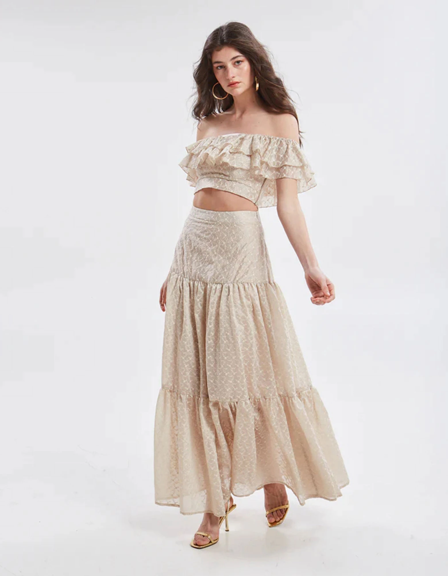 Kaira embroidered floral skirt — Ananke Clothing