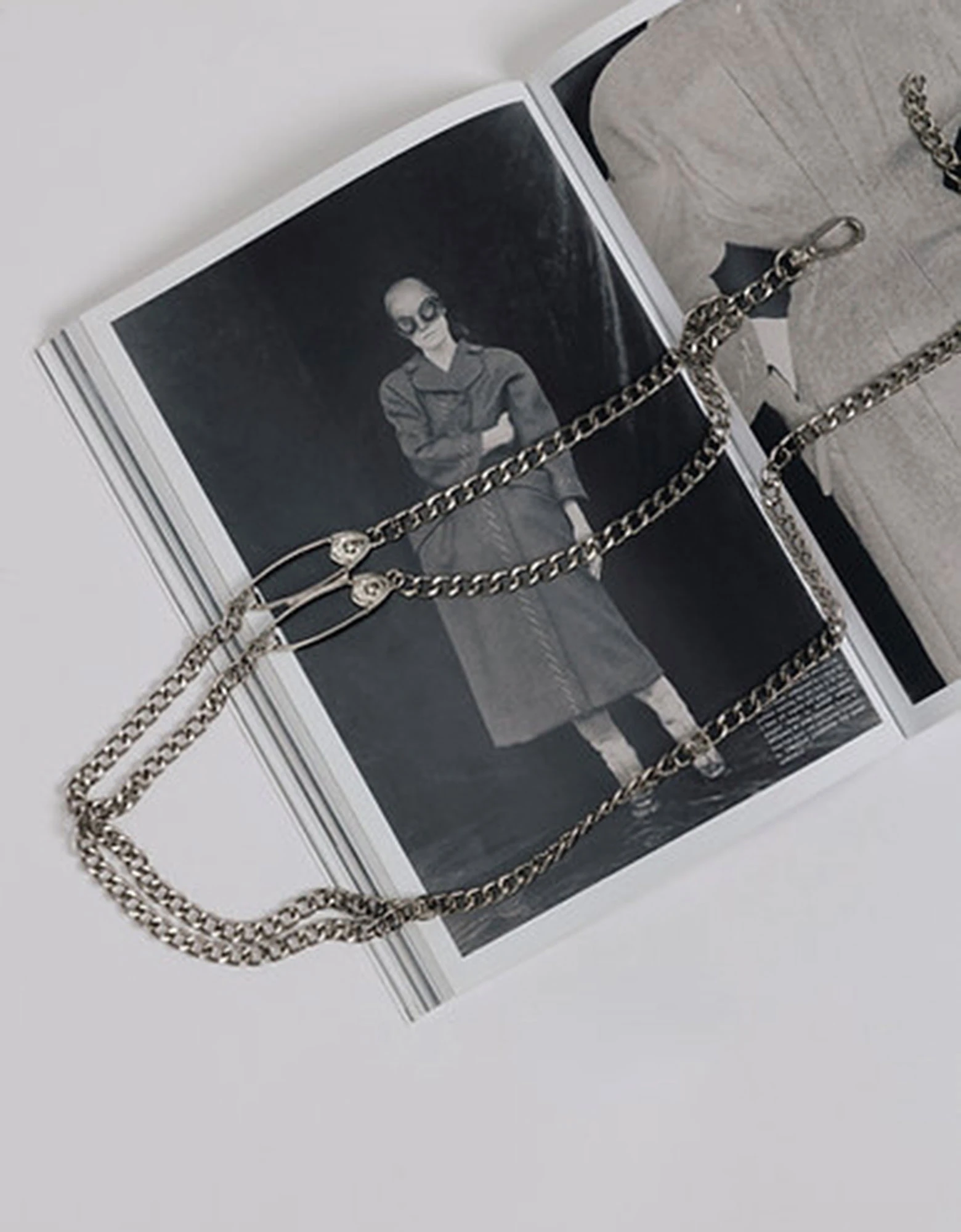 Cherry waves belt nickel — Individual Art Leather