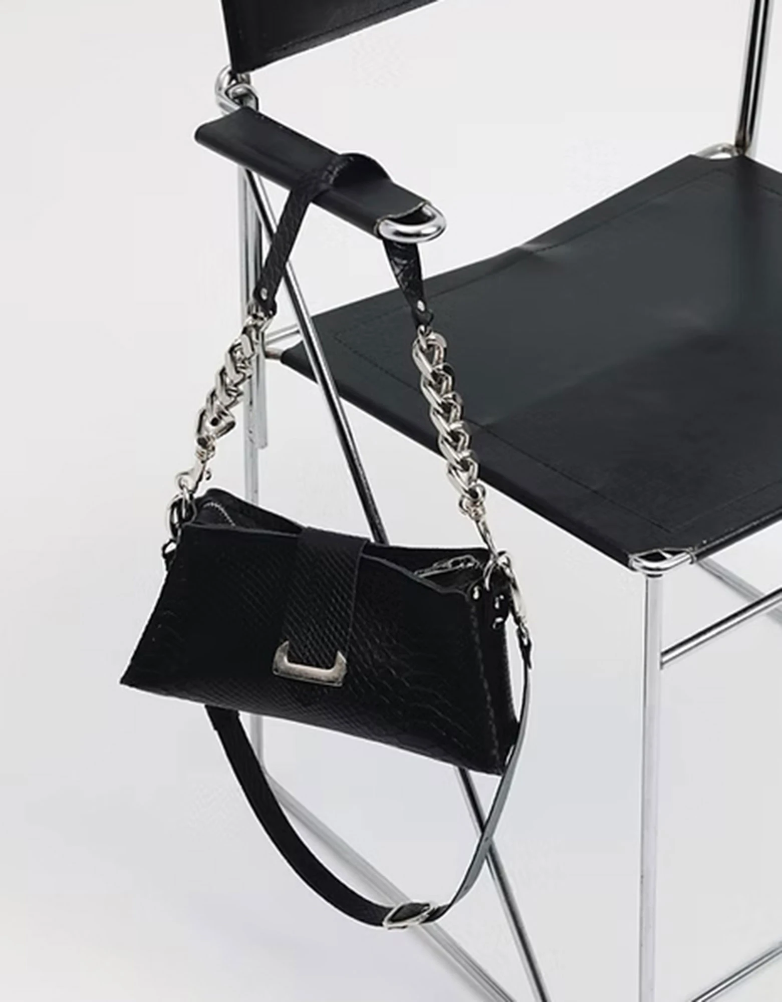 Avalon bag black-nickel — Individual Art Leather