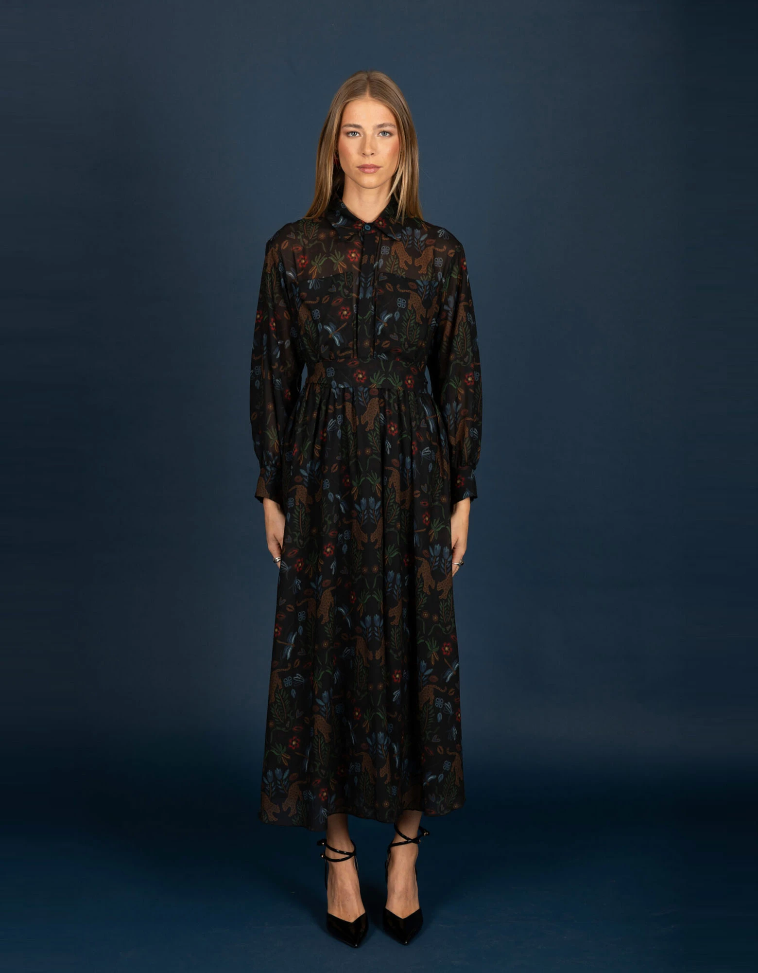 Ennui chiffon dress — Chaton