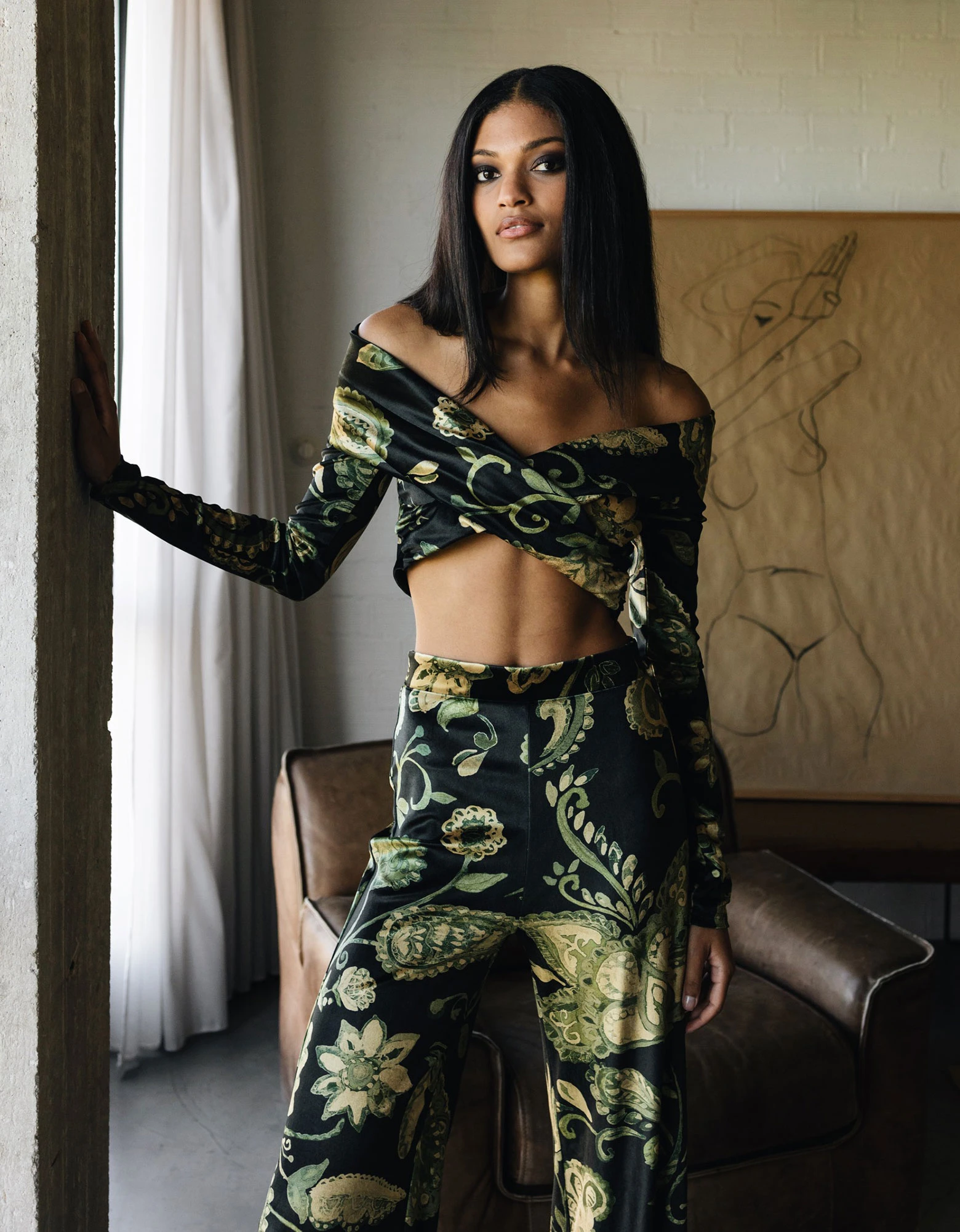 Abstracto Meryl top black — photo 1 of 4