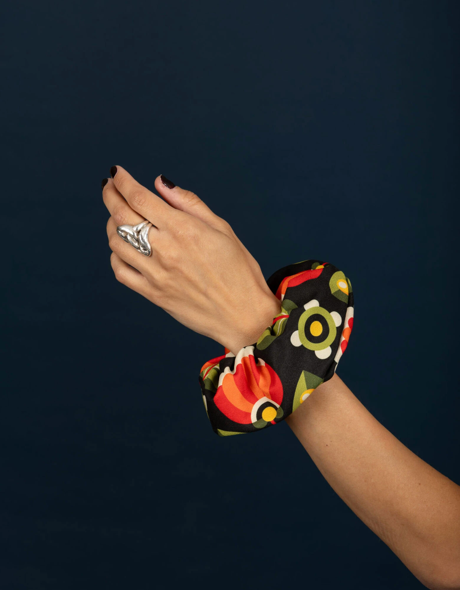 Crispin scrunchie orange — Chaton