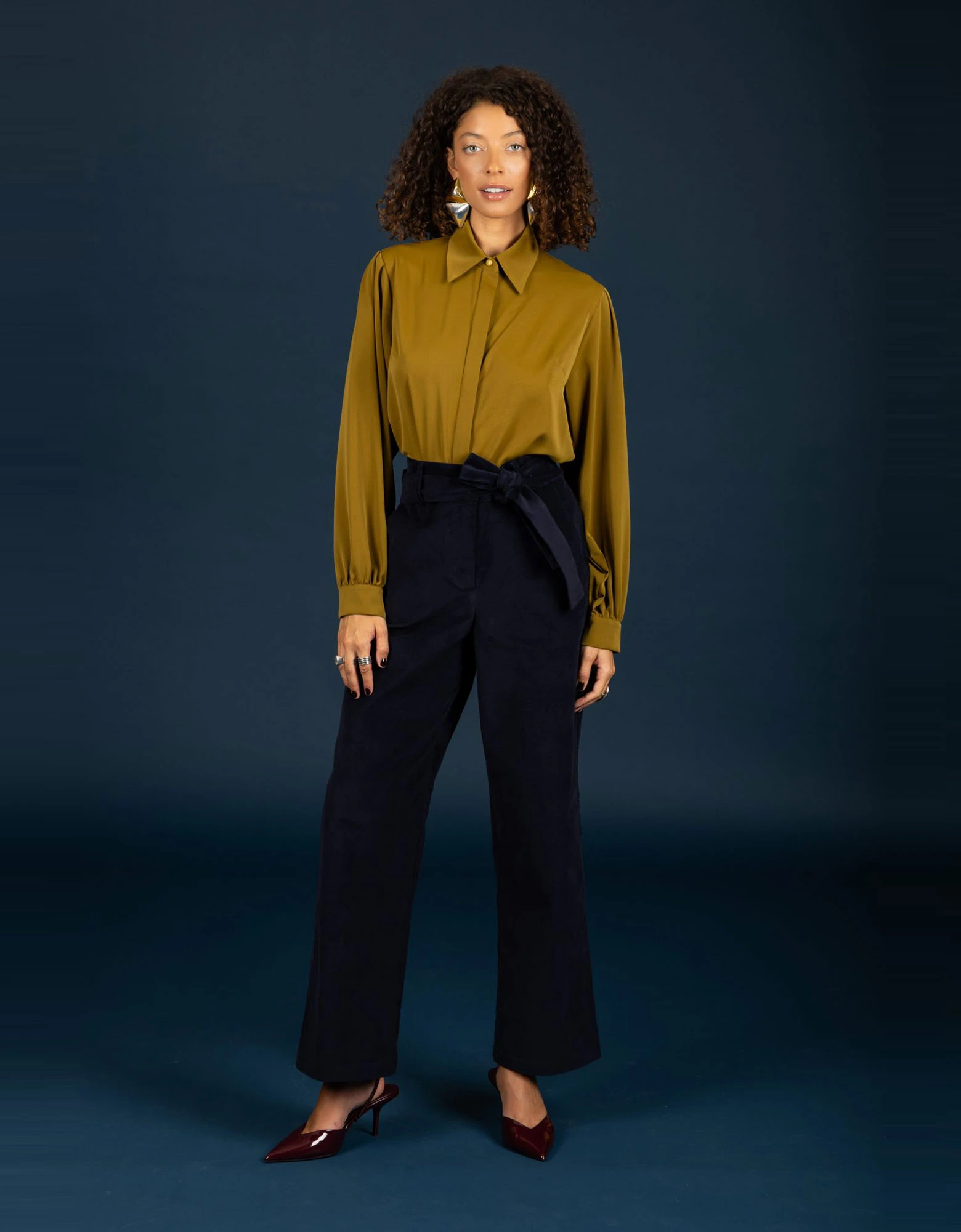 Akelia pants blue — Chaton