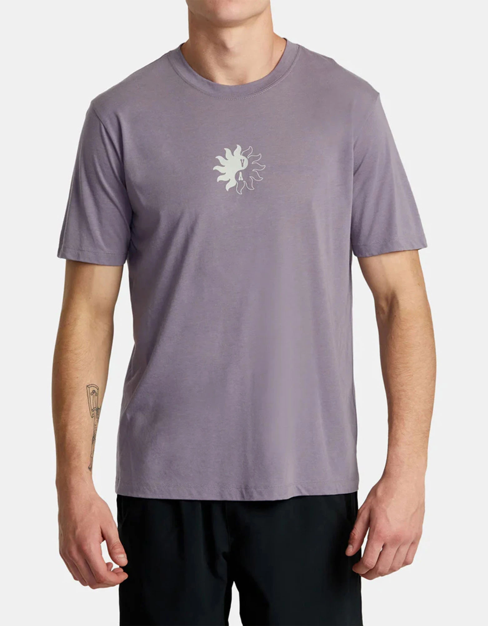 Va blooming tee purple — Rvca