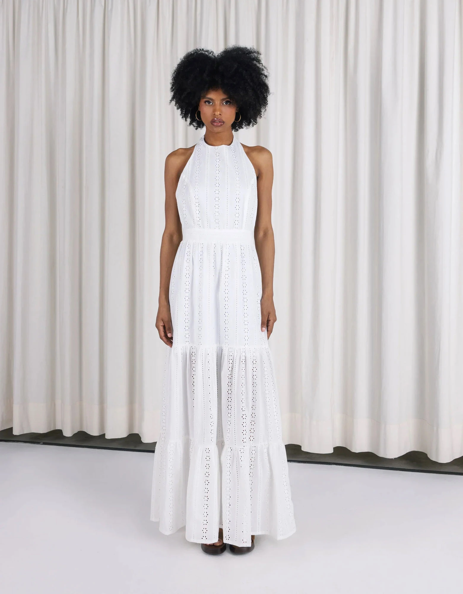 Opaline backless dress — Abstracto
