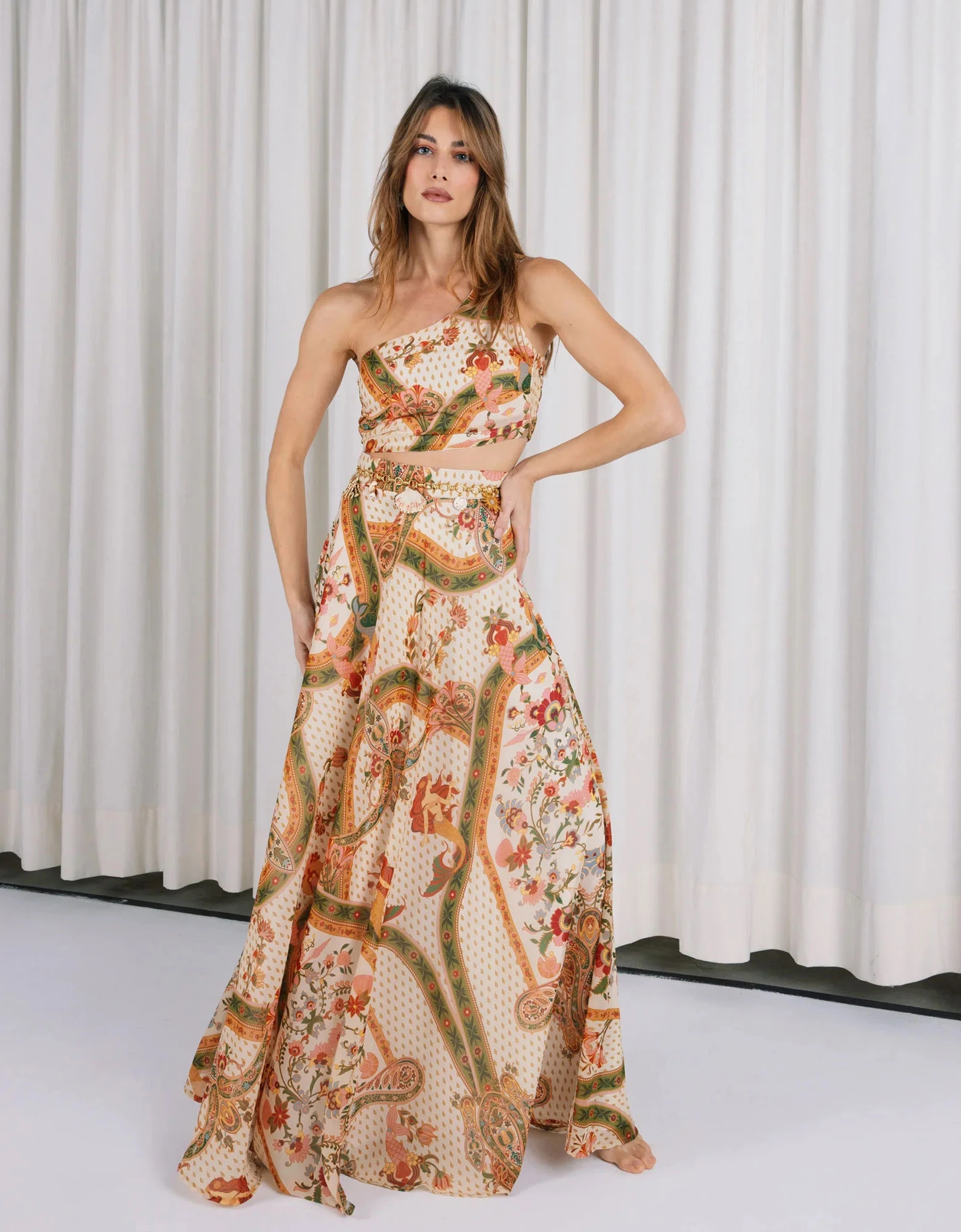 Calypso long skirt — Abstracto