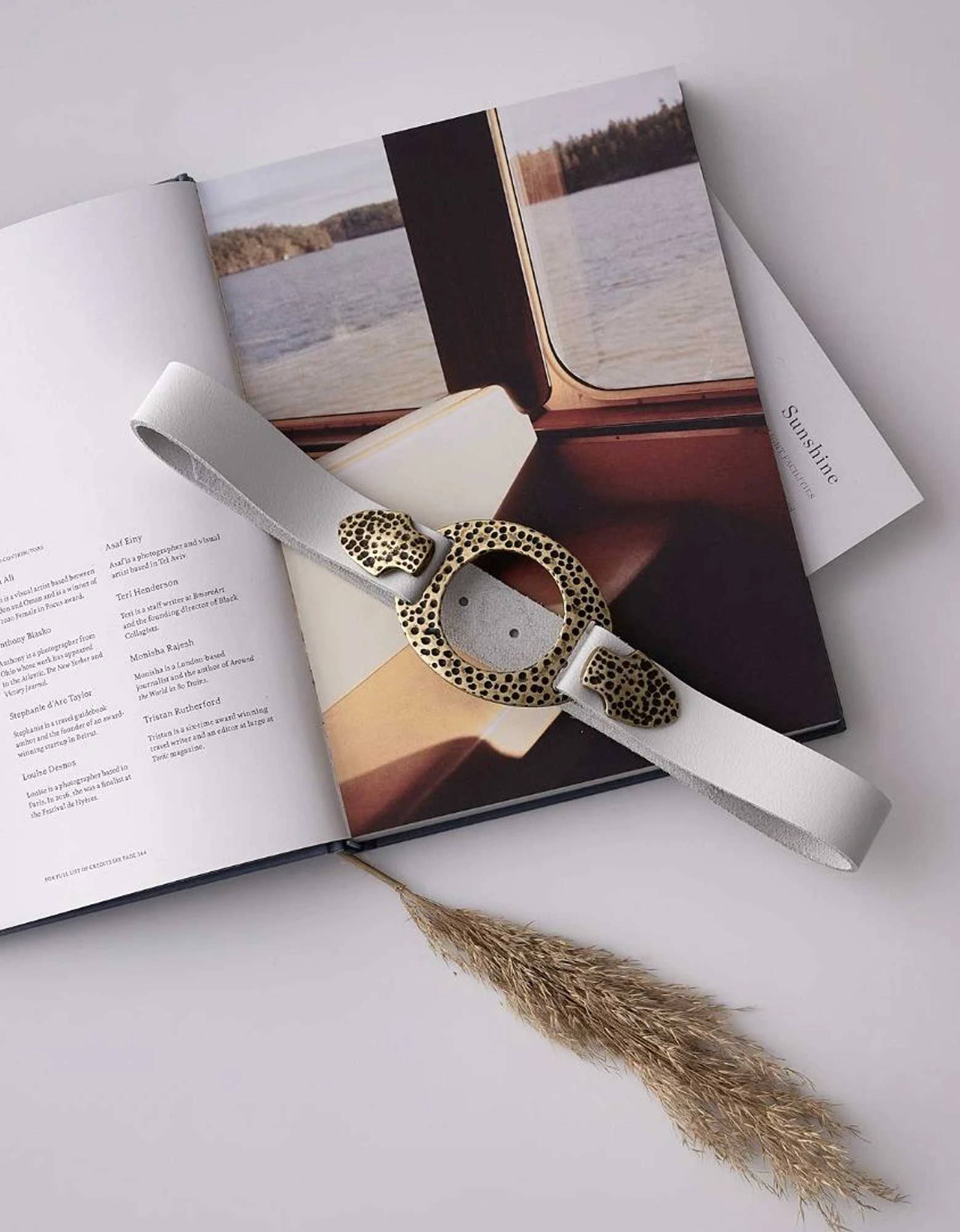 Individual Art Leather Belladona belt white — photo 1 of 2