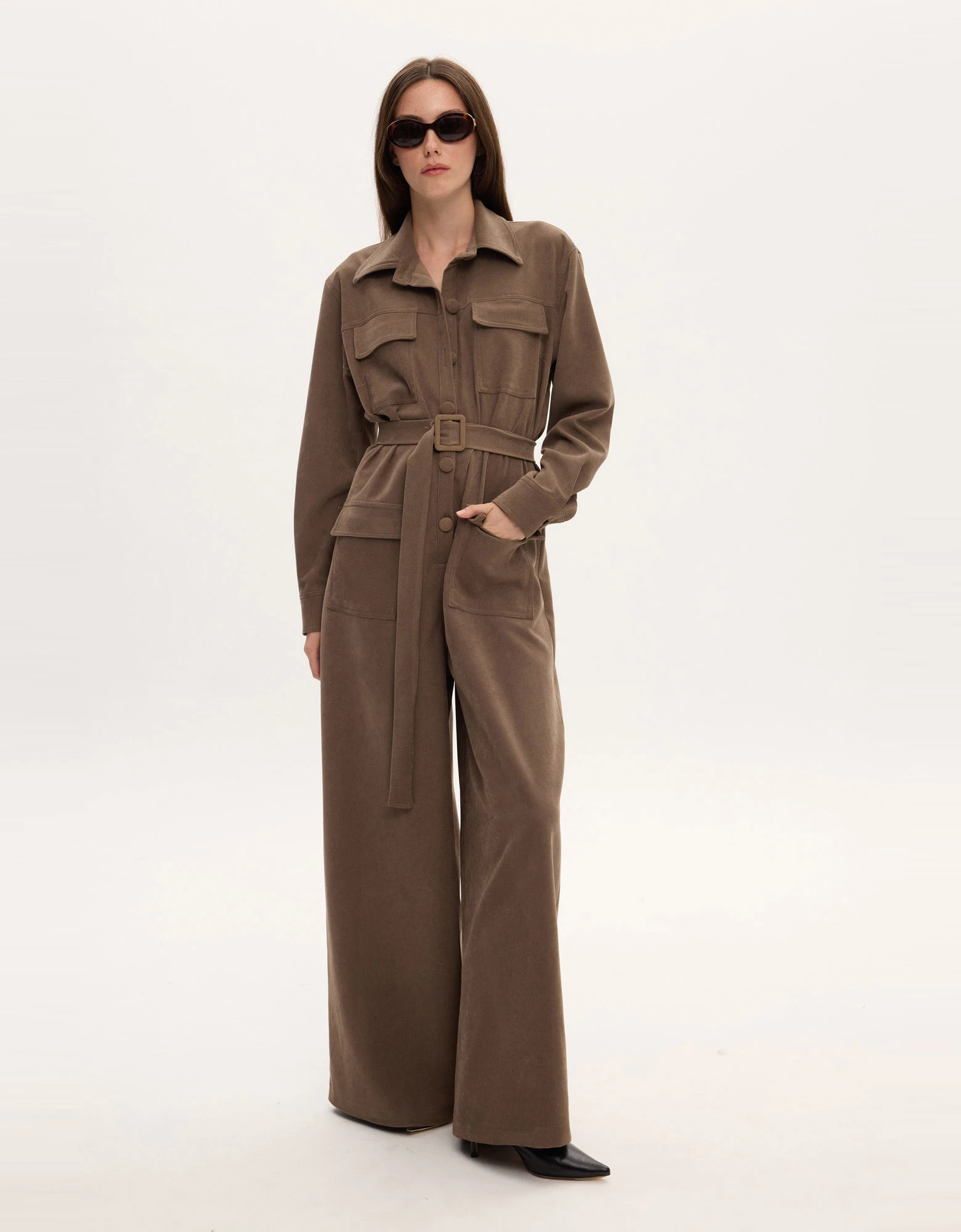 Weekend’s jumpsuit taupe — Ciel Concept