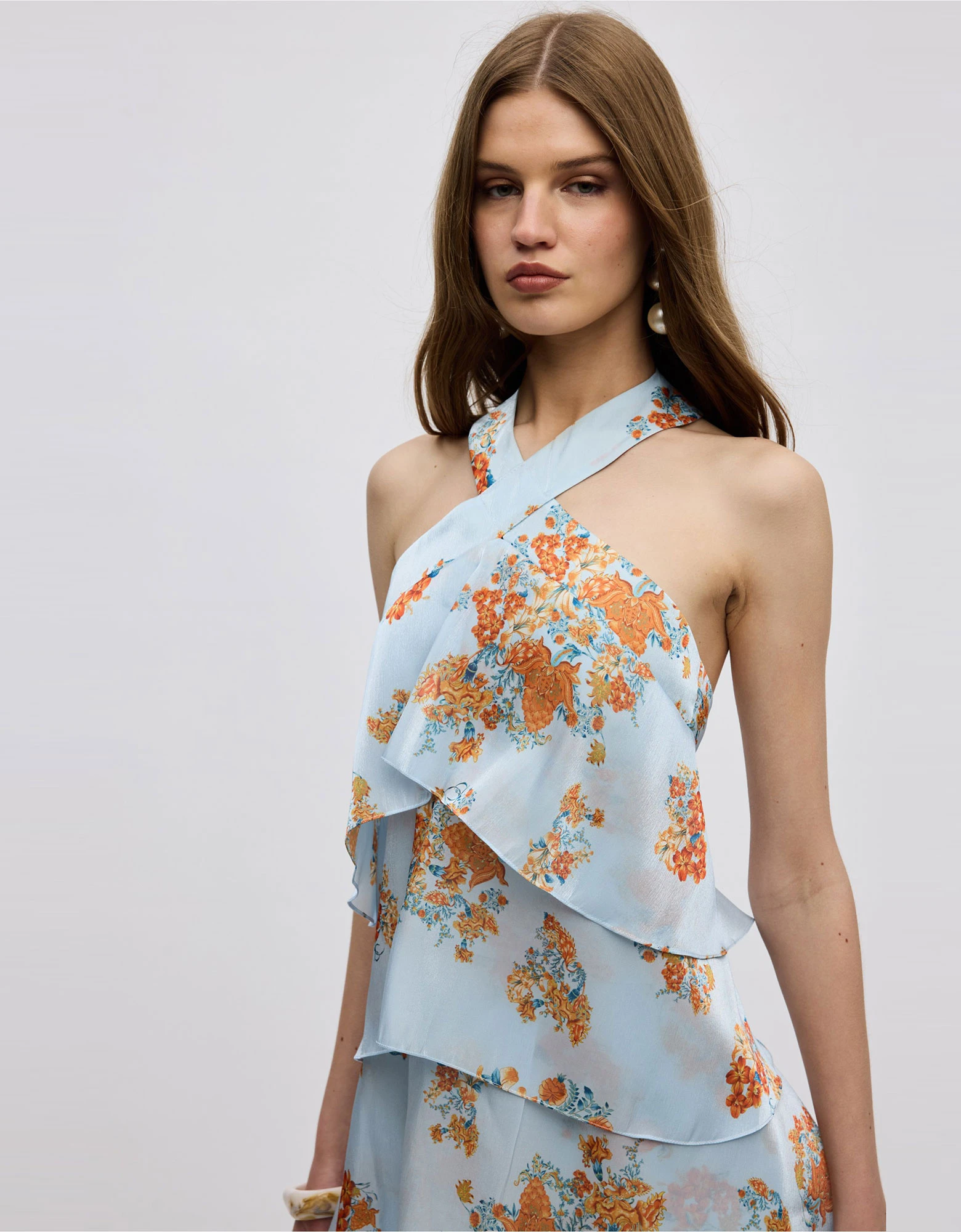 Erato ruffle dress — Ciel Concept