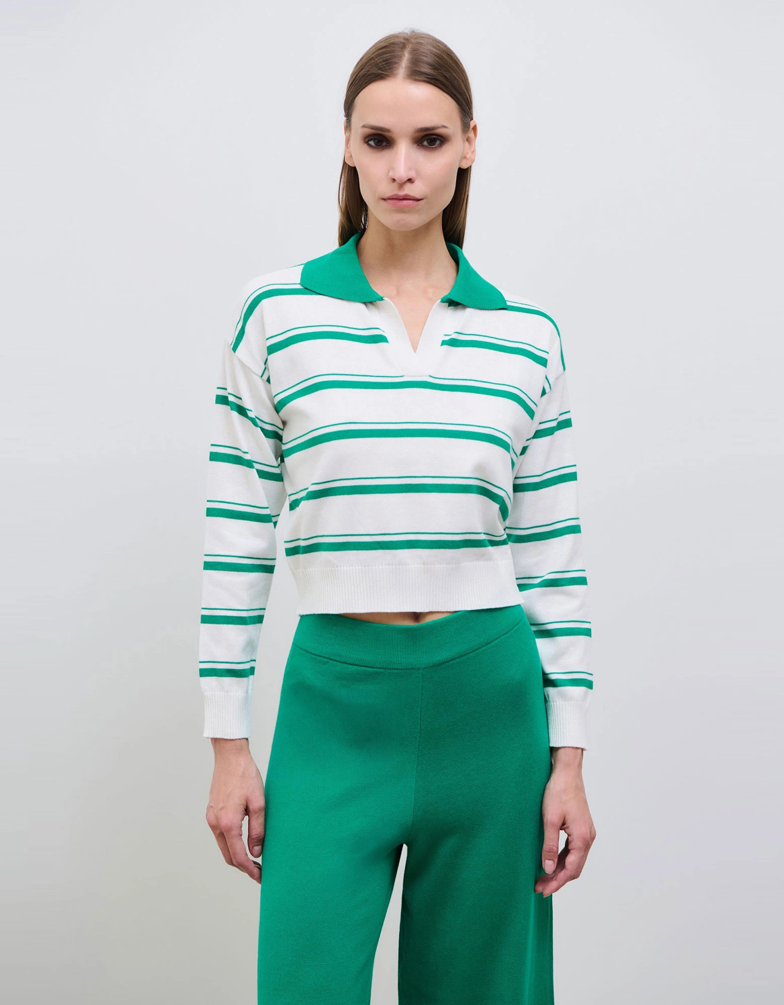 Capri knit polo — Combos Knitwear