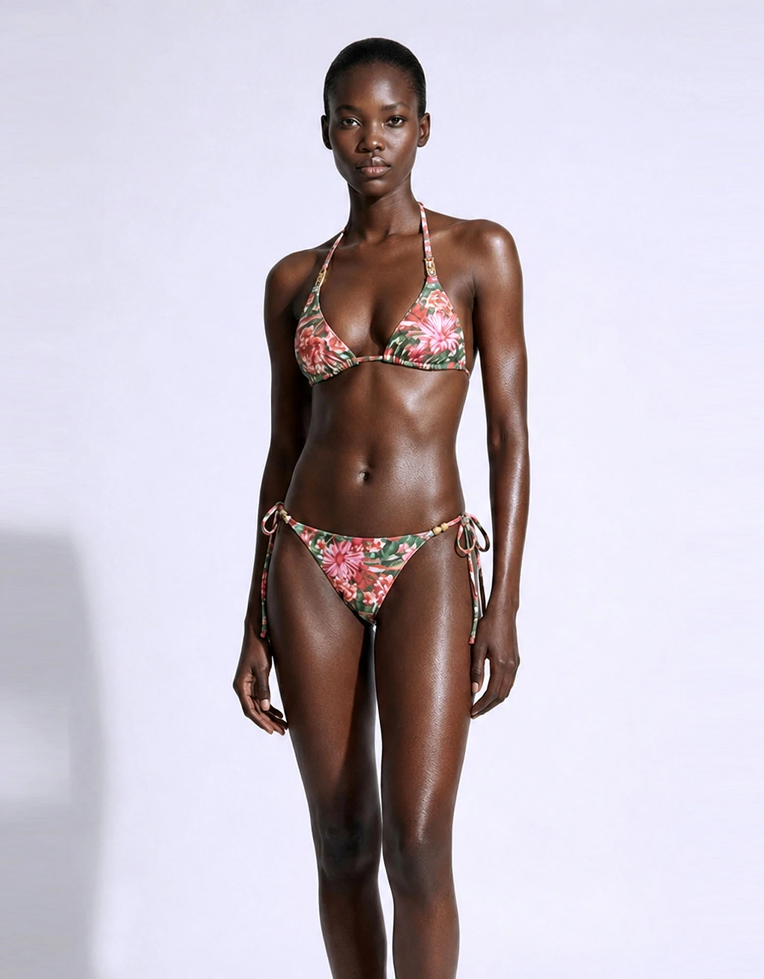 Costa bella floral bikini — Mallory the label