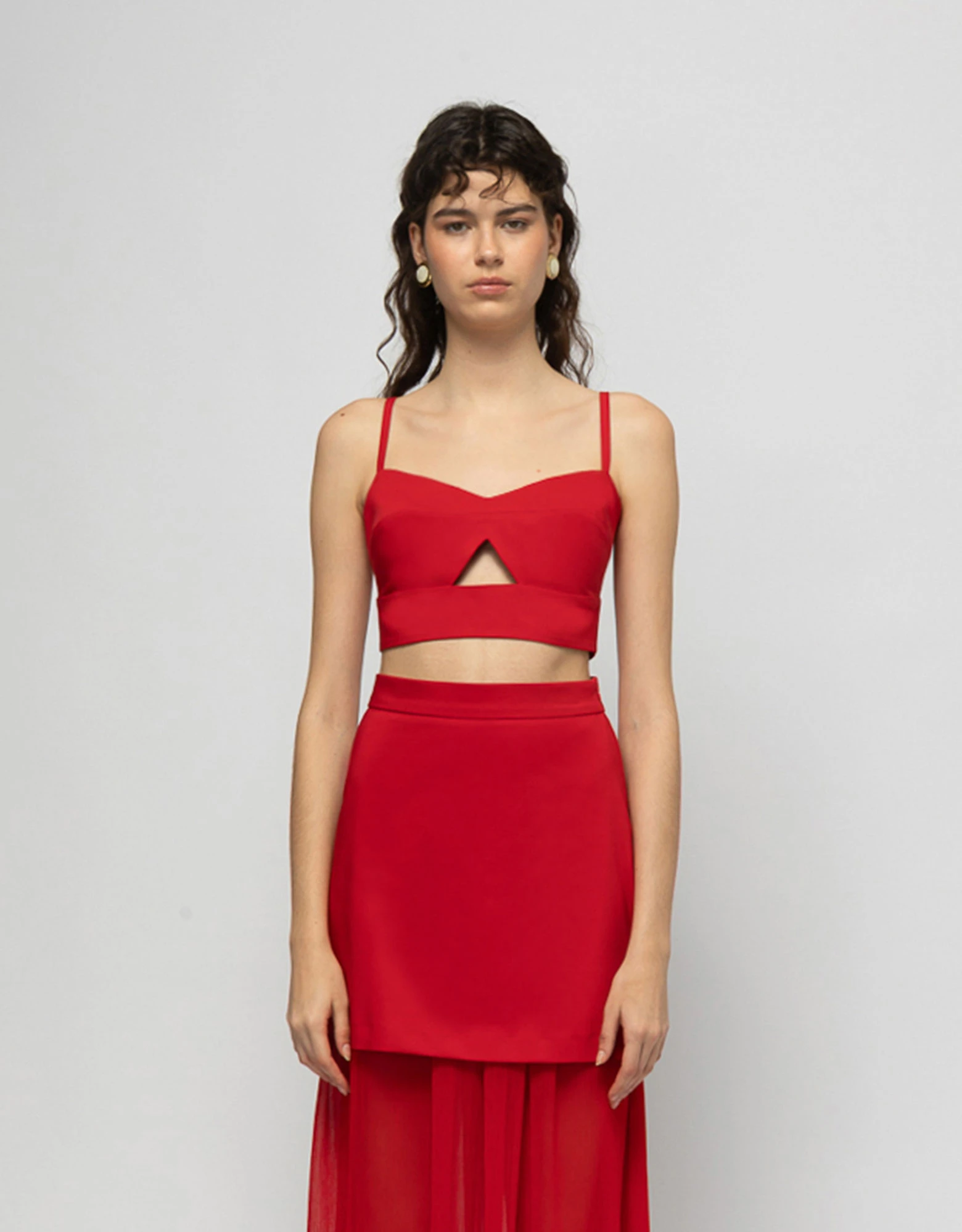 Drago top red — Mallory the label