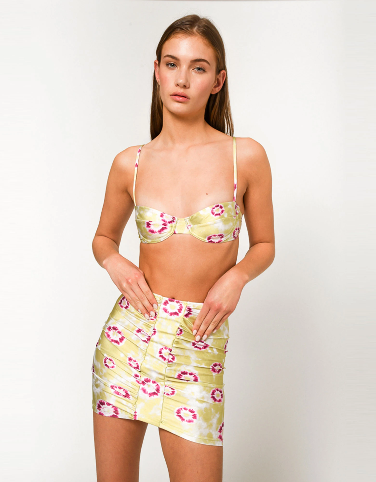 Sunset go Melanie skirt lime tie dye — φωτογραφία 1 από 2
