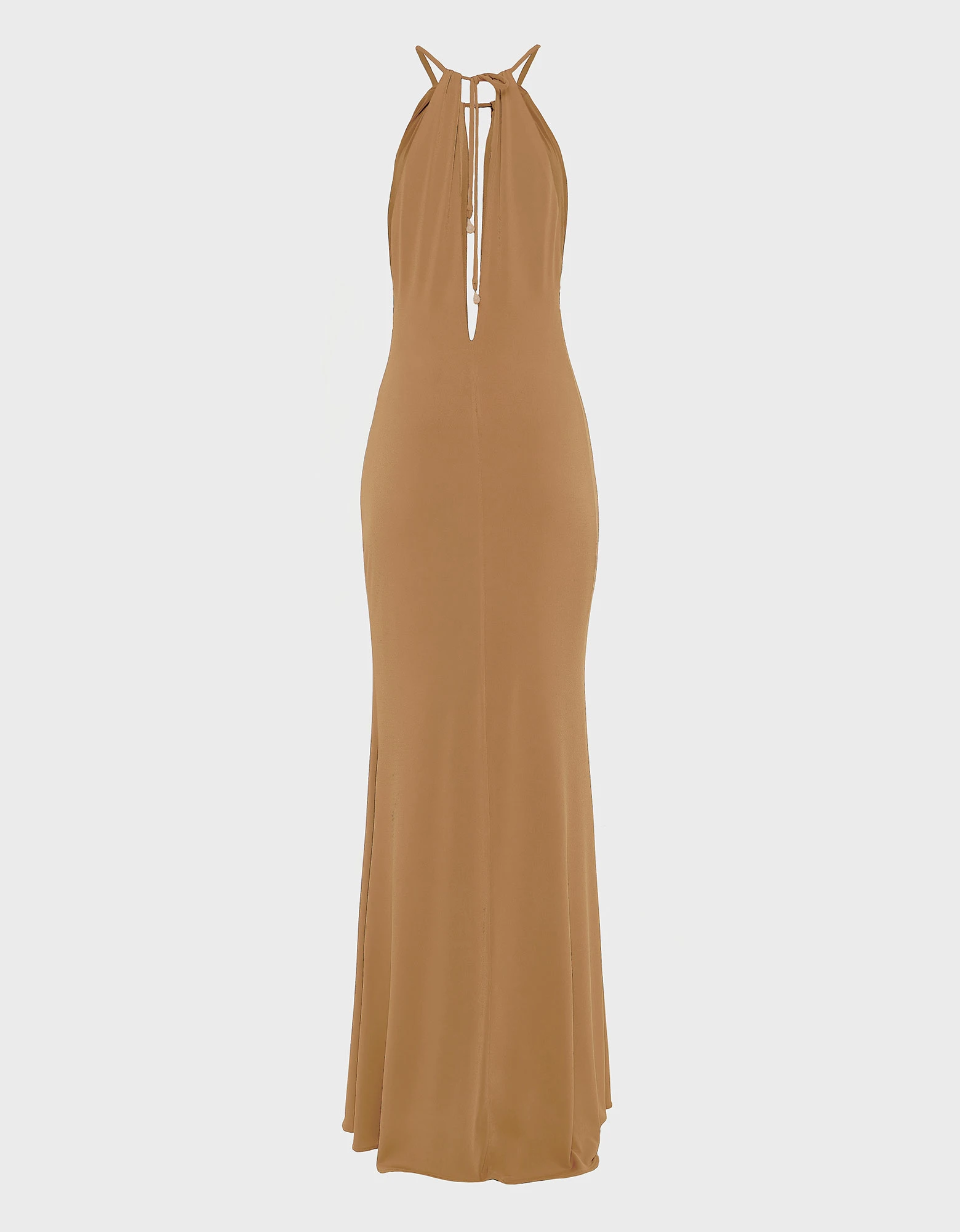 Earth  long dress brown — Nadia Rapti
