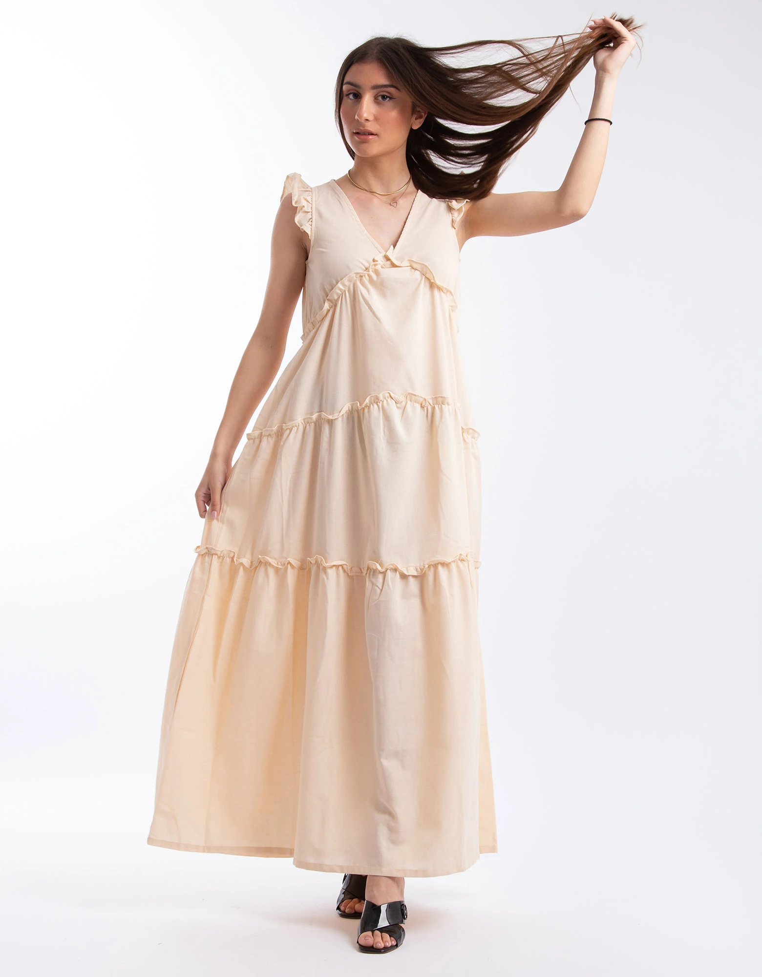 Kendall + Kylie Ruffle tiered dress — photo 2 of 4