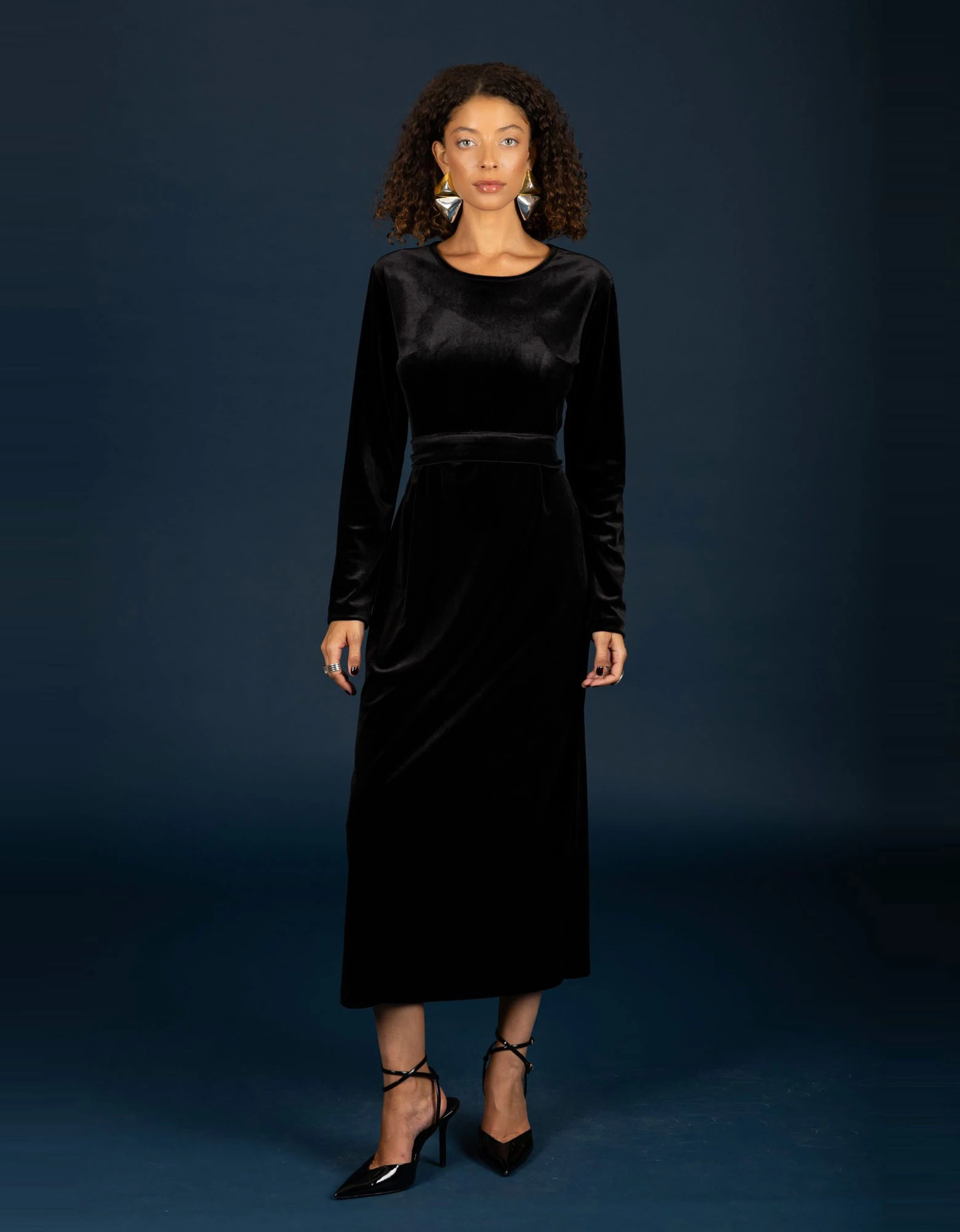 Hermione dress black — Chaton