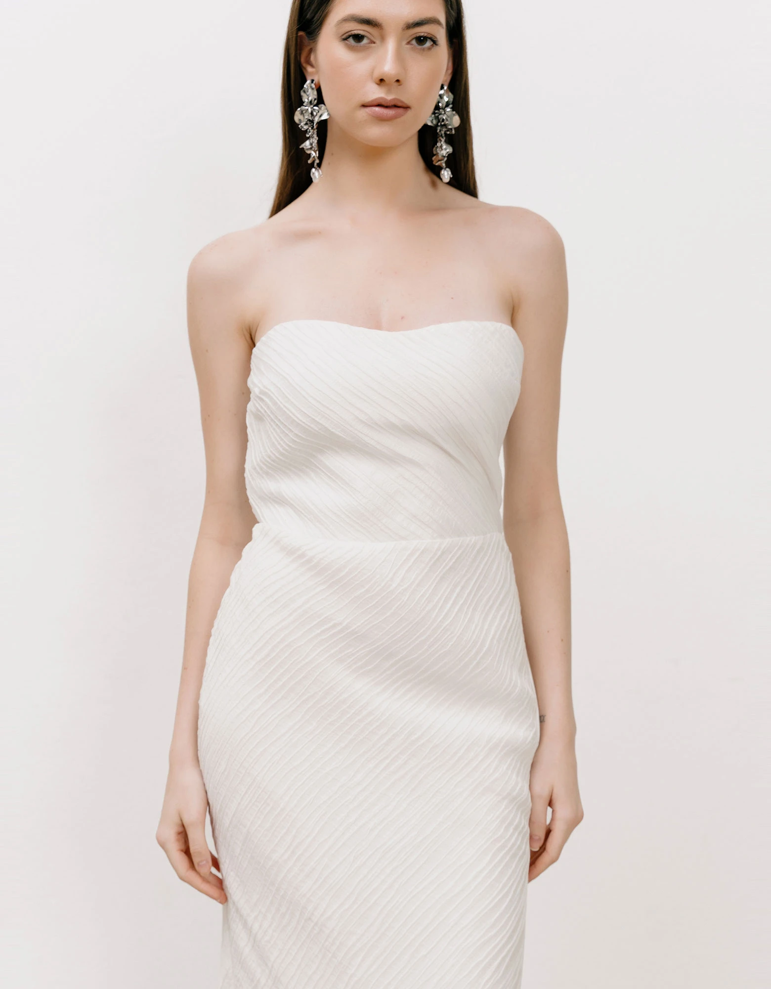 Georgia Sini Halo dress off white — φωτογραφία 3 από 4