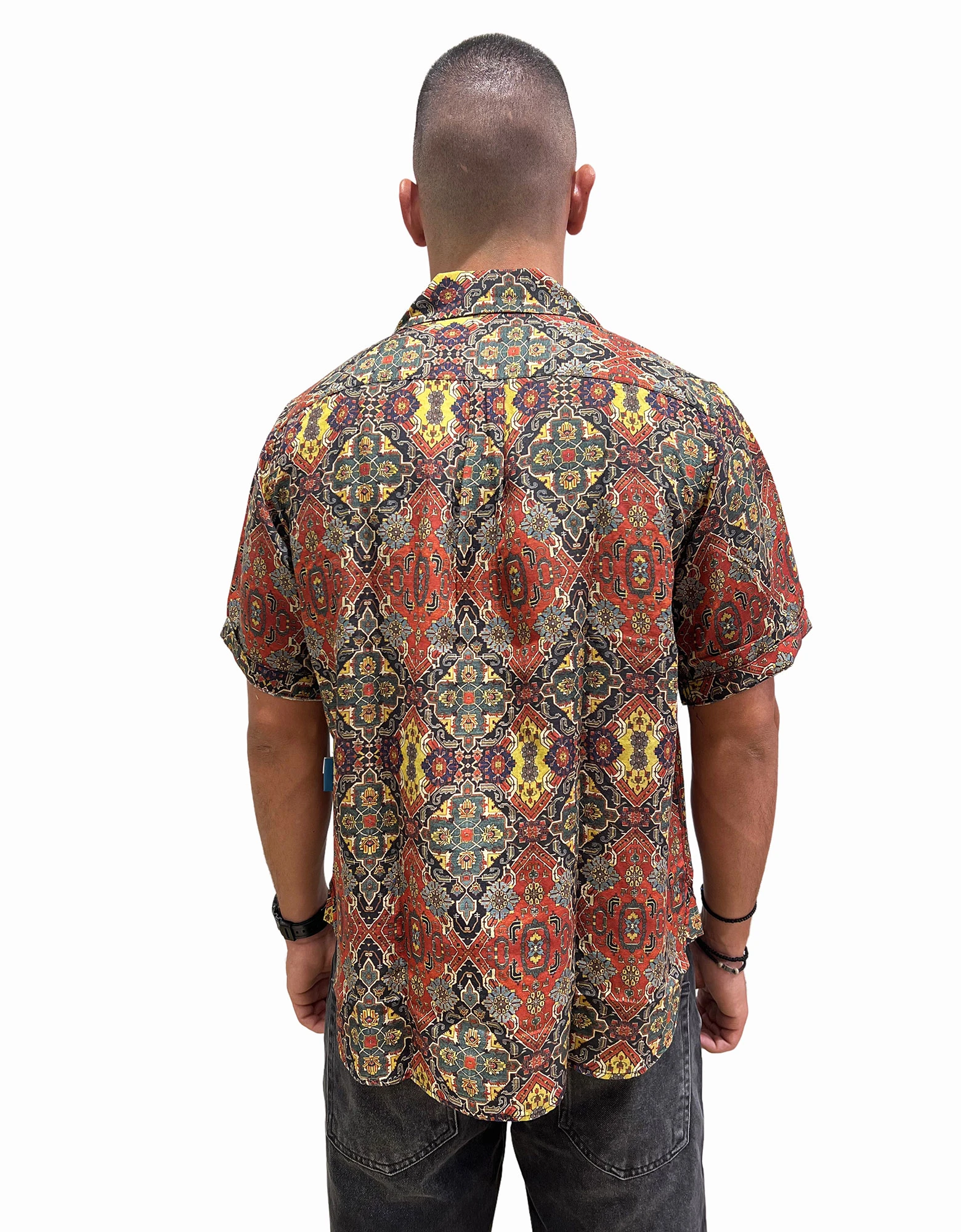 Gianni Lupo Printed shirt red — φωτογραφία 2 από 4