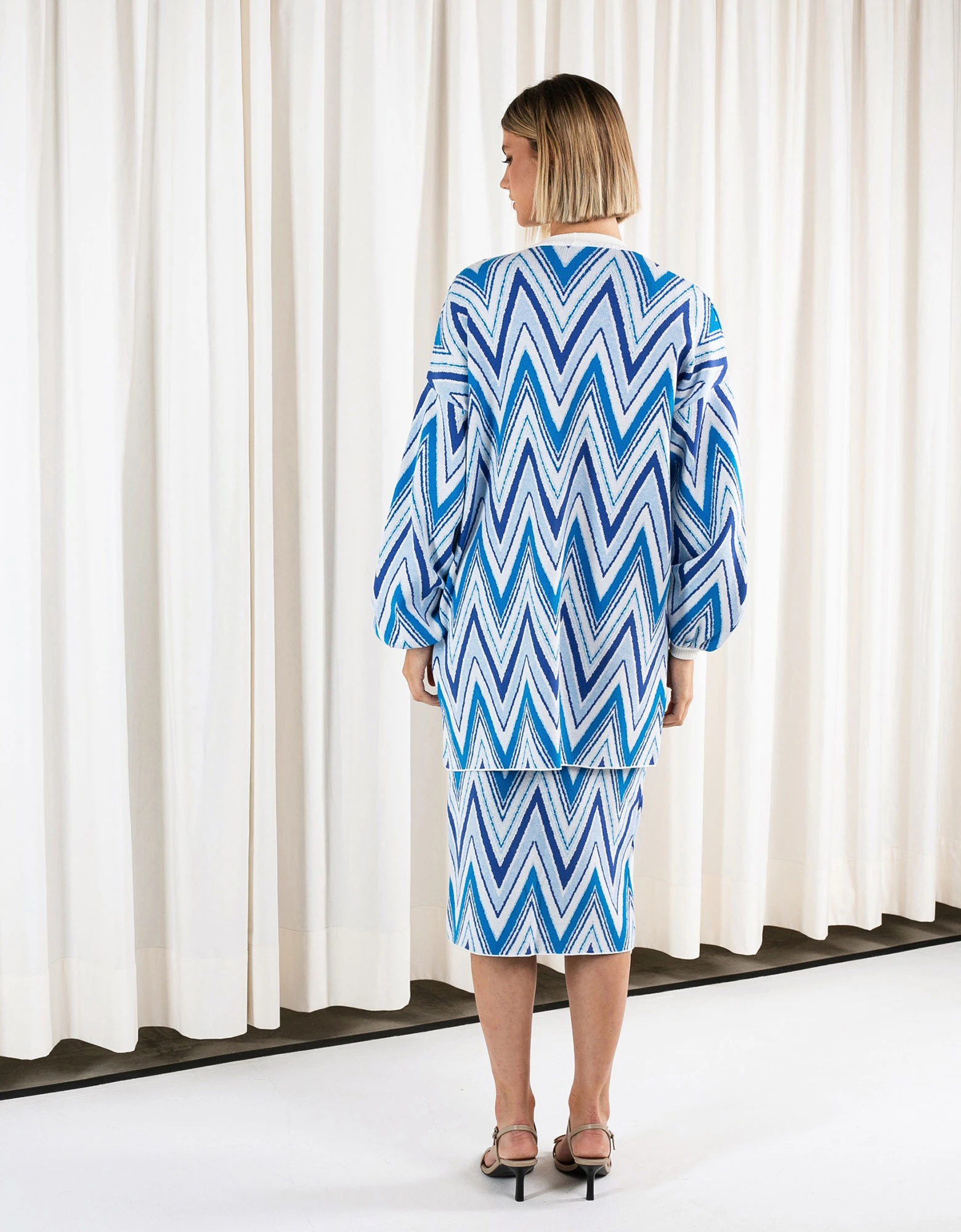 Ciel Concept Blue symmetry cardigan — photo 3 of 4