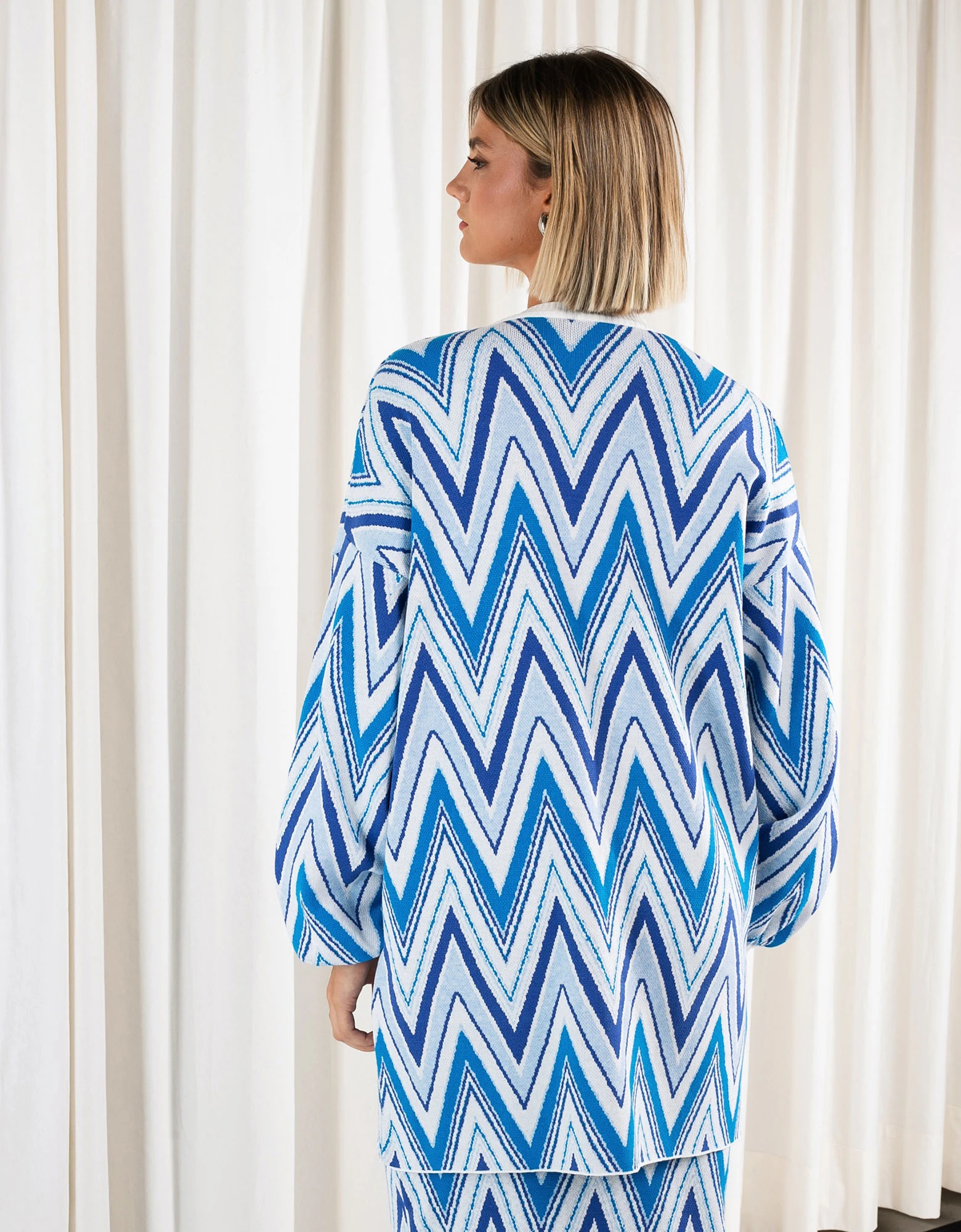 Ciel Concept Blue symmetry cardigan — photo 4 of 4