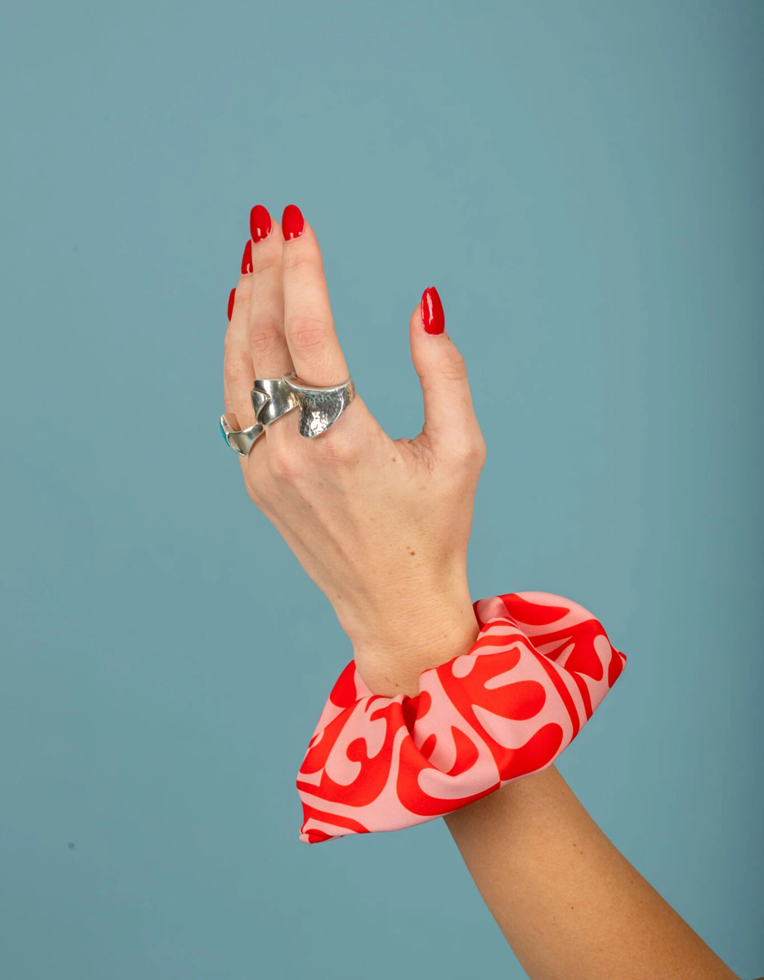 Javier scrunchie pink — Chaton