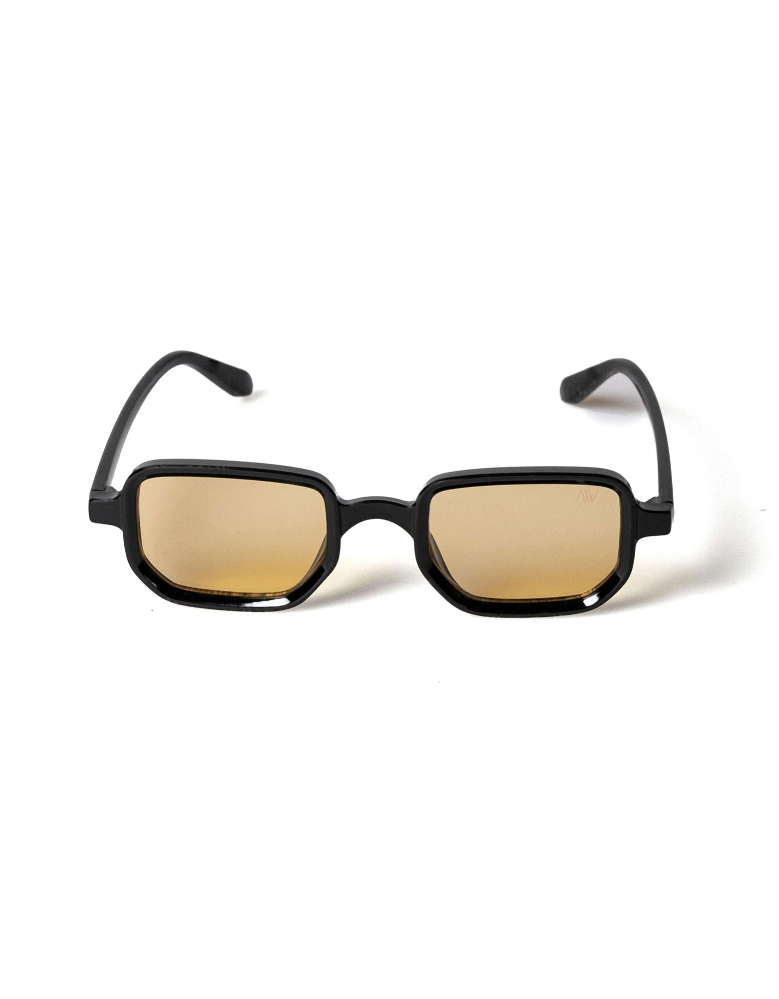 Kaia black/orange sunglasses — AV Sunglasses