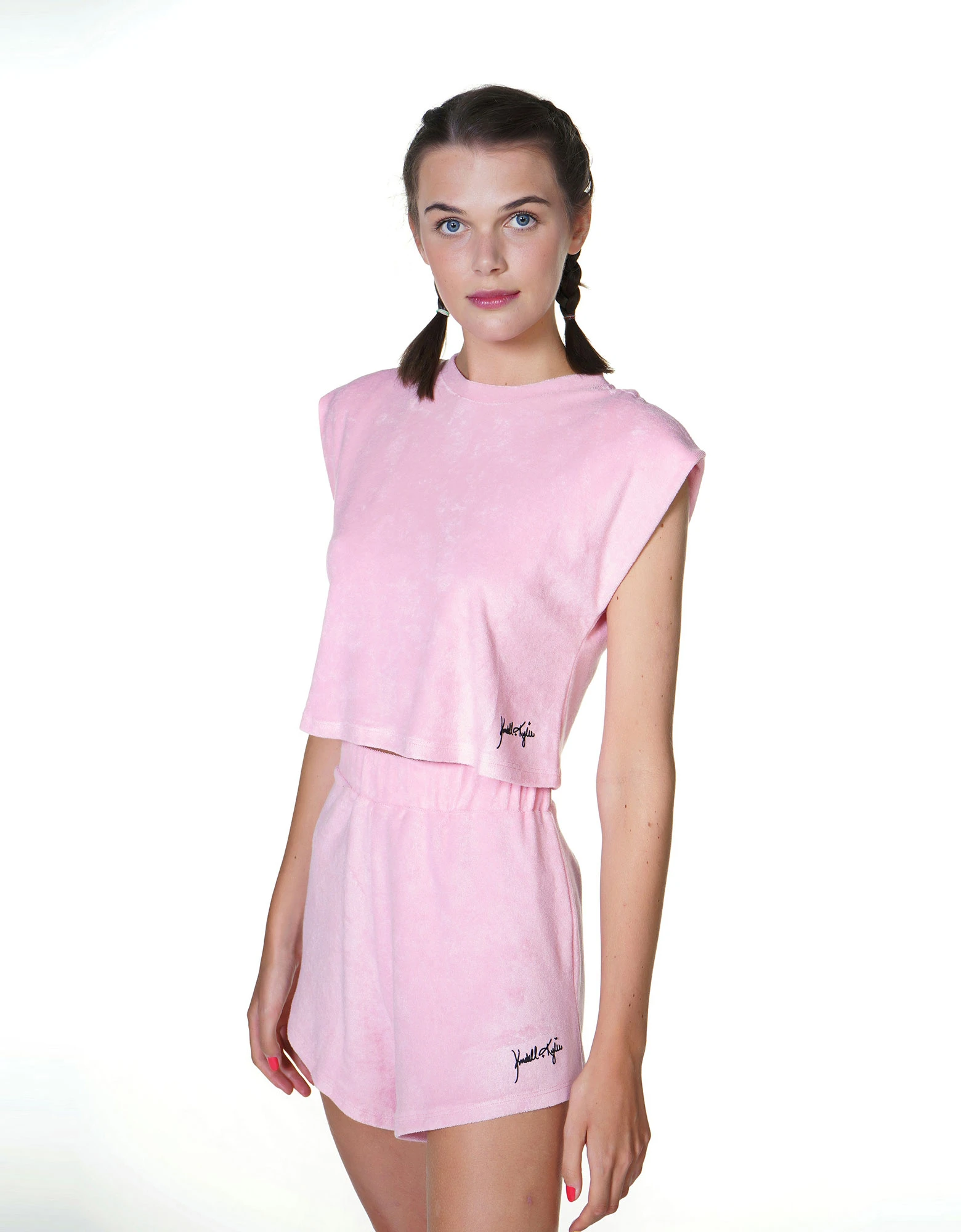 Kendall + Kylie Beach shorts light pink — φωτογραφία 1 από 3
