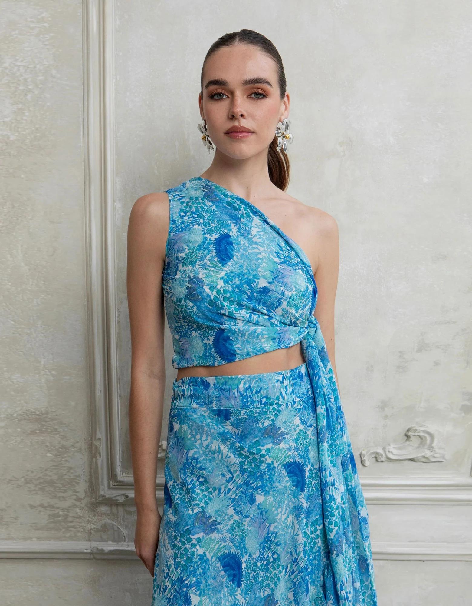 Laguna one shoulder polymorphic top — Eveleya
