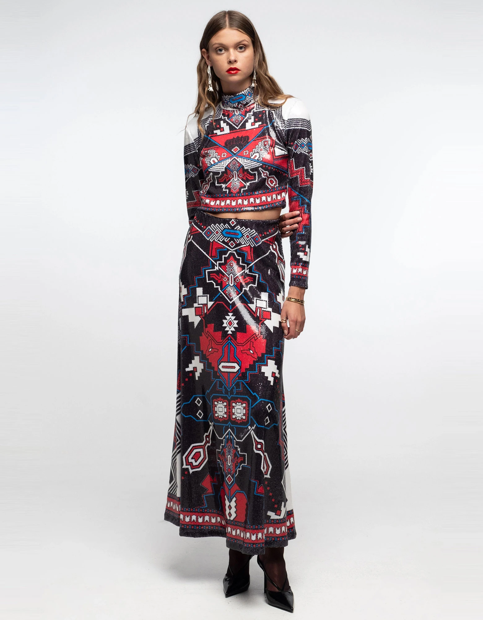 Legacy sequin long skirt — Peace and Chaos