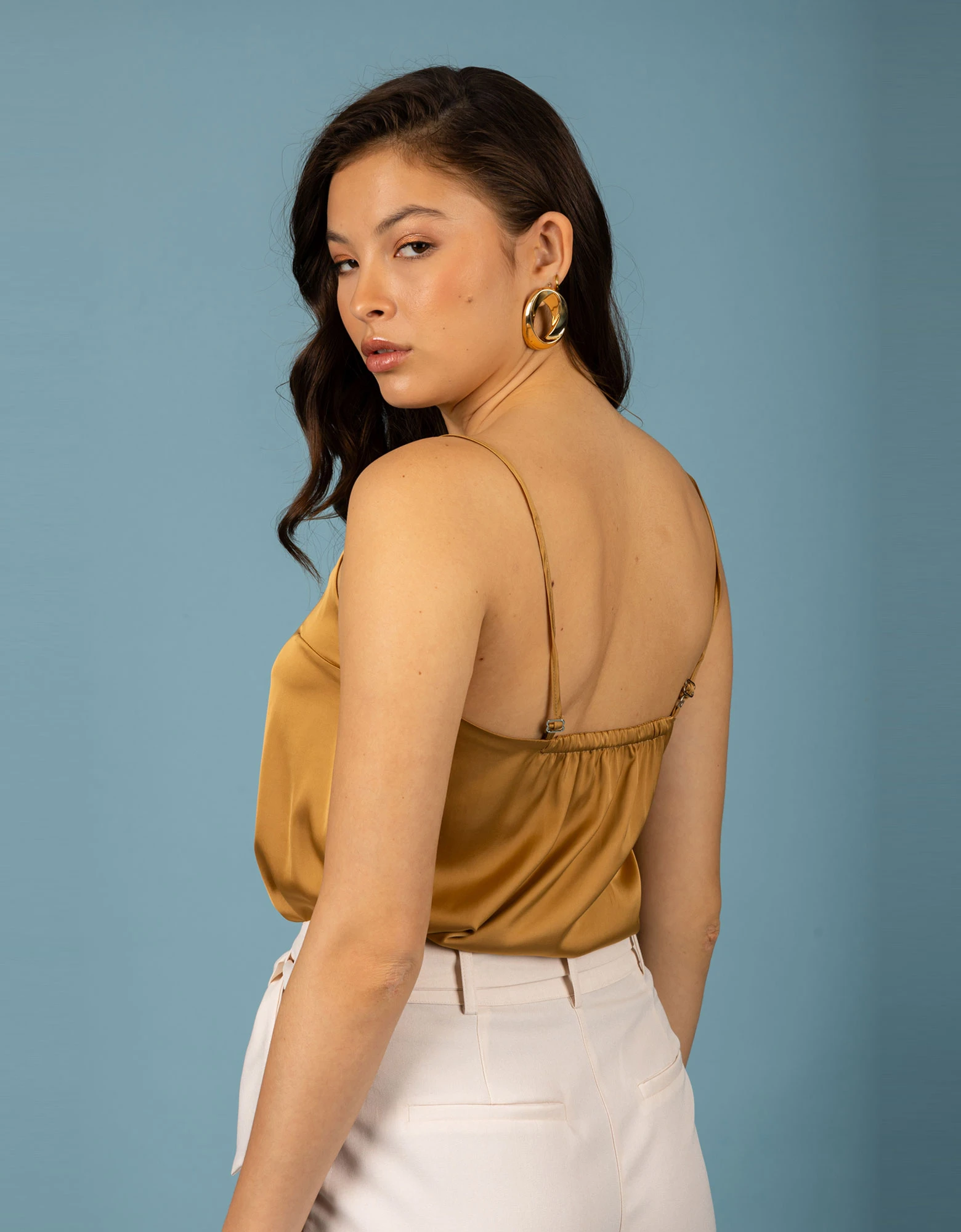Chaton Maddie top dark gold — φωτογραφία 3 από 4