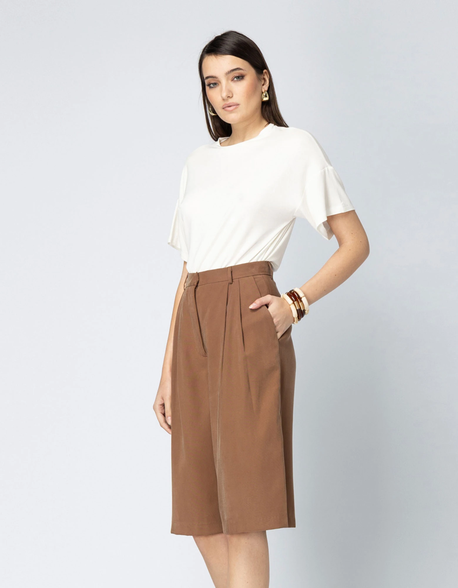Marion top ecru — Foreveryoung