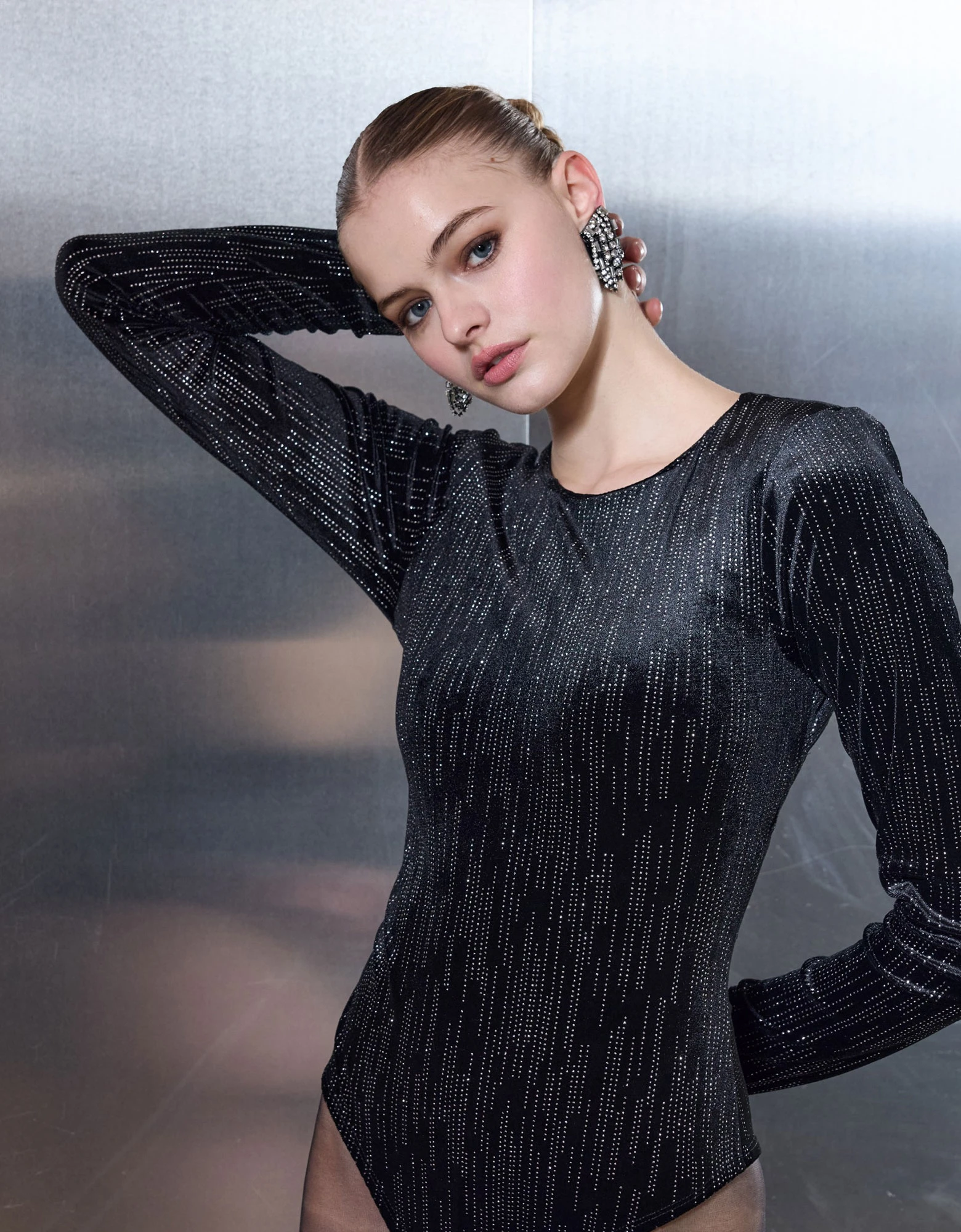 Midnight sparkle bodysuit — Ciel Concept
