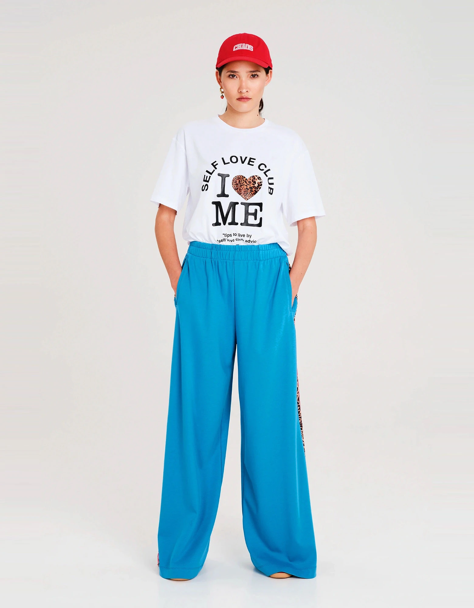 Mindfulness pants blue — Peace and Chaos