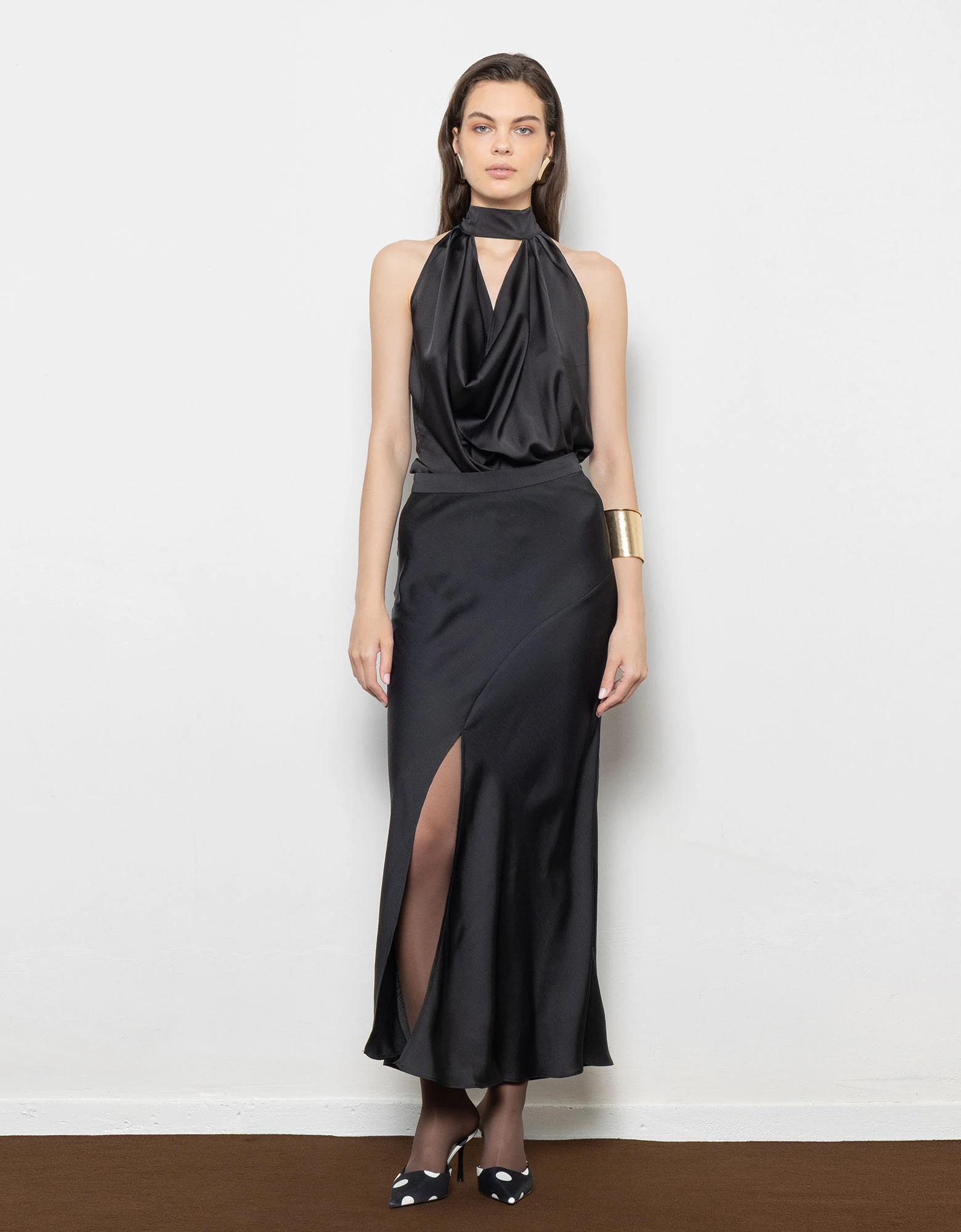 Moonlit skirt black — Mallory the label